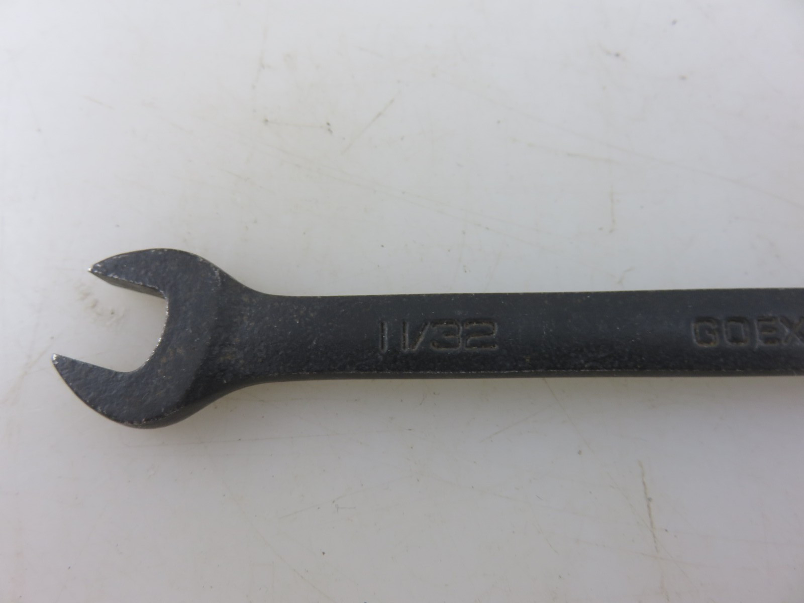 Snap-On GOEX110B BLACK OXIDE Combination Wrench 11/32″ 12pt 5″ Long Made In USA