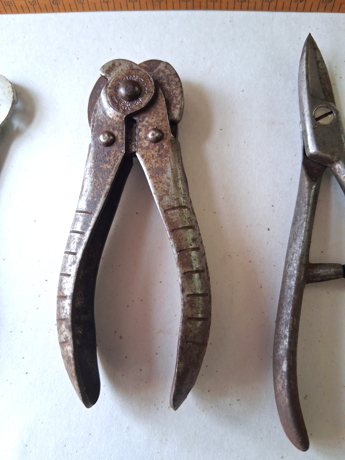 VTG 4-1/2″ USA Tools Adjustable Slipjoint Pliers Dividers Stripper Scissor Snips