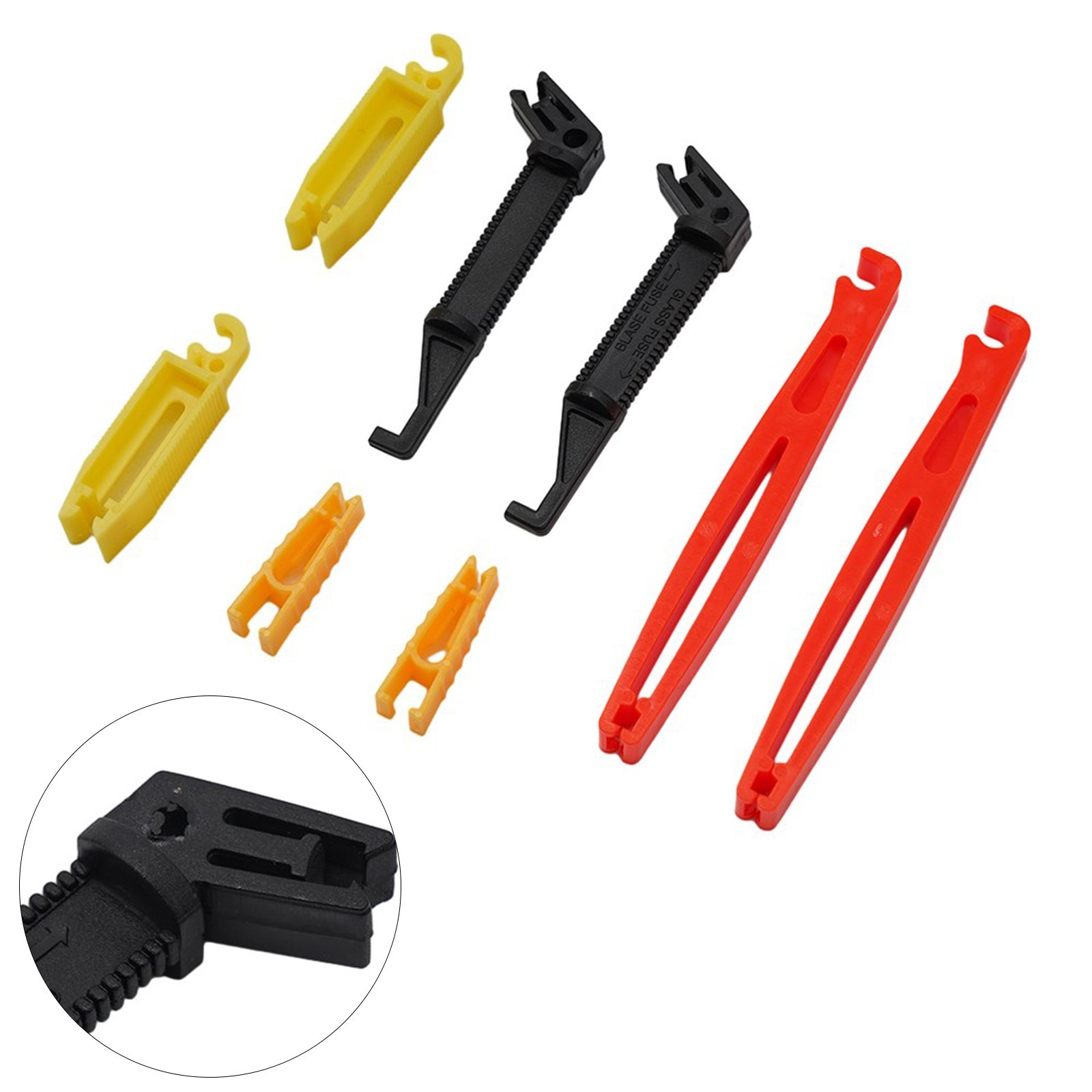 8Pc Automobile Fuse Puller Fuse Clip Tool Extractor Removal/for Car Fuse Holder.