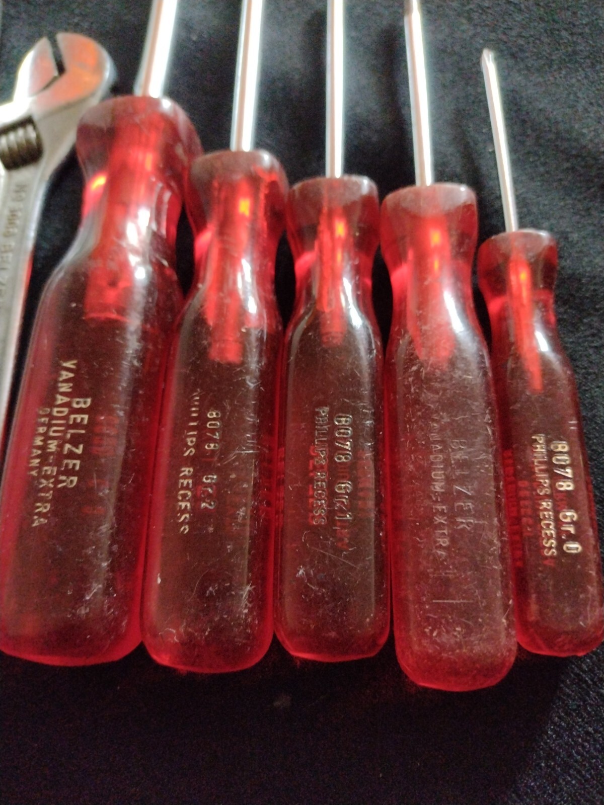 BELZER 8078(GR.3, GR.2, GR.1, GR.0) PHILLIPS SCREWDRIVERS & WRENCH 6″ & Pliers