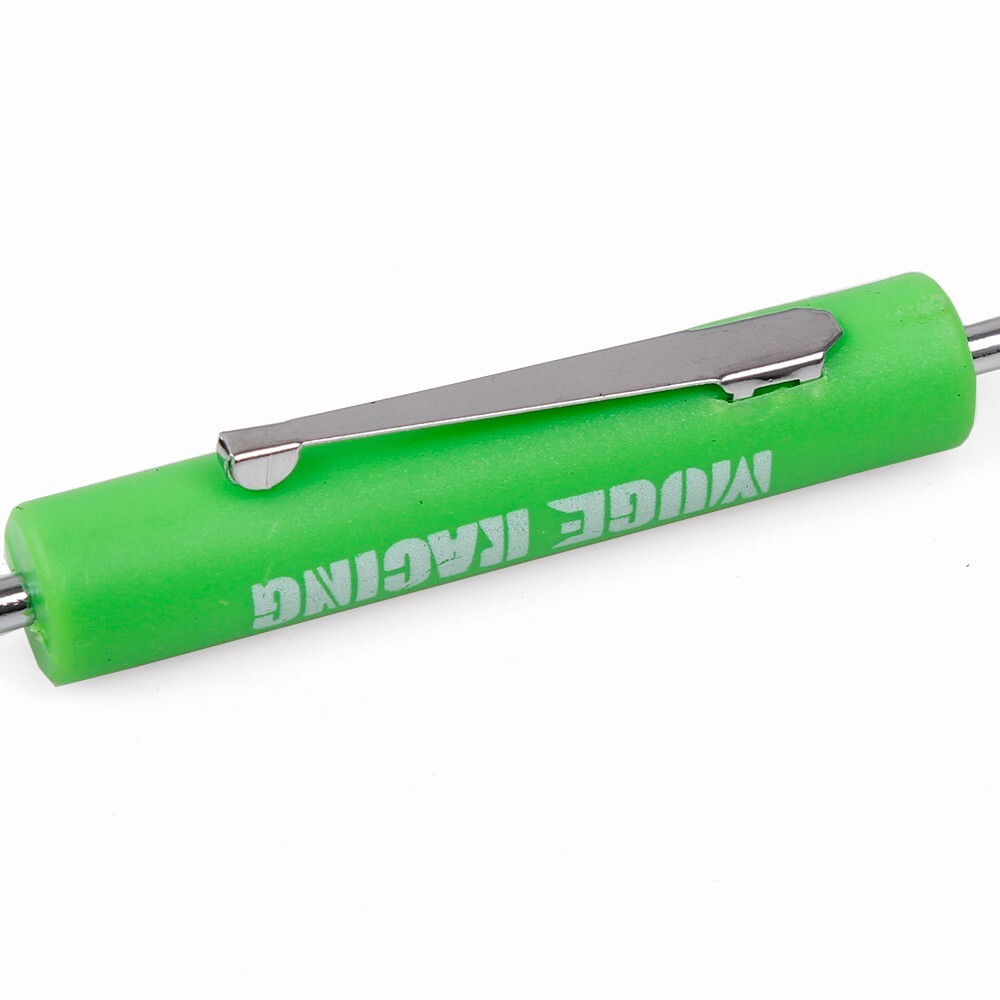 10PCS Mini Pocket Screwdriver Flat Tip w/ Magnet and Clip Phillips Slotted Flat