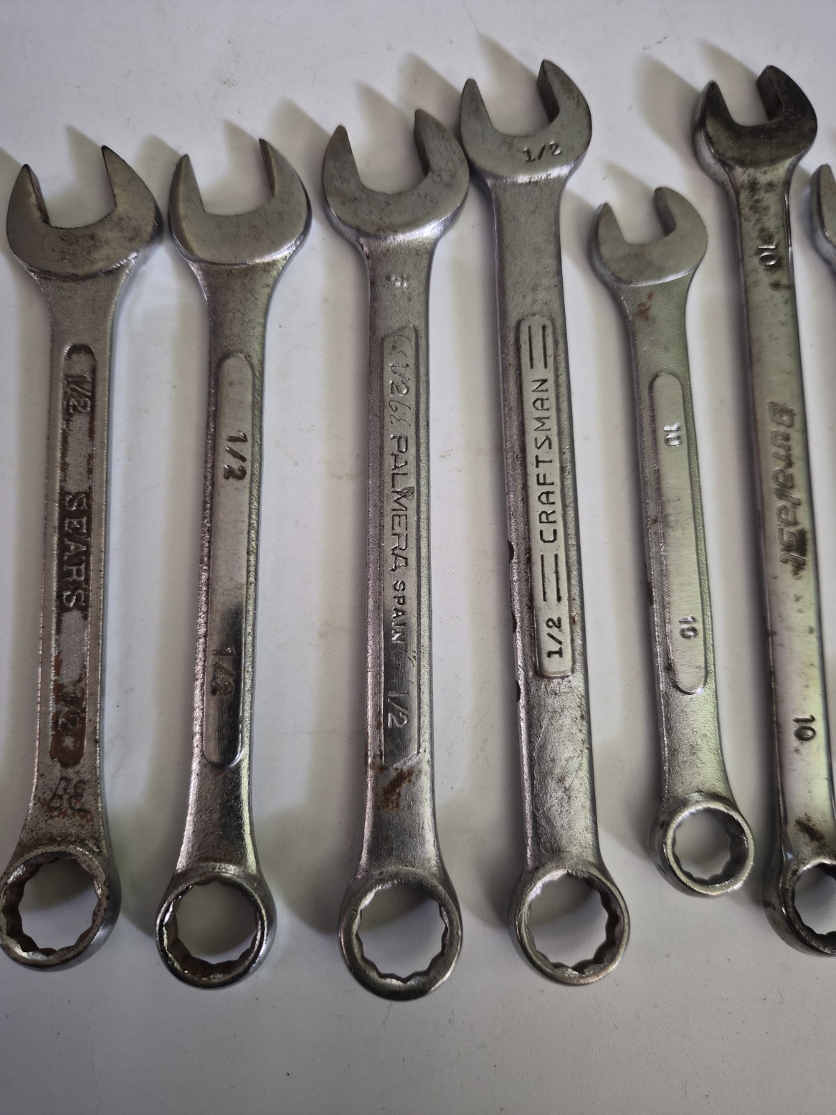 Wrench Bundle, Various Brands And Sizes SAE And Metric