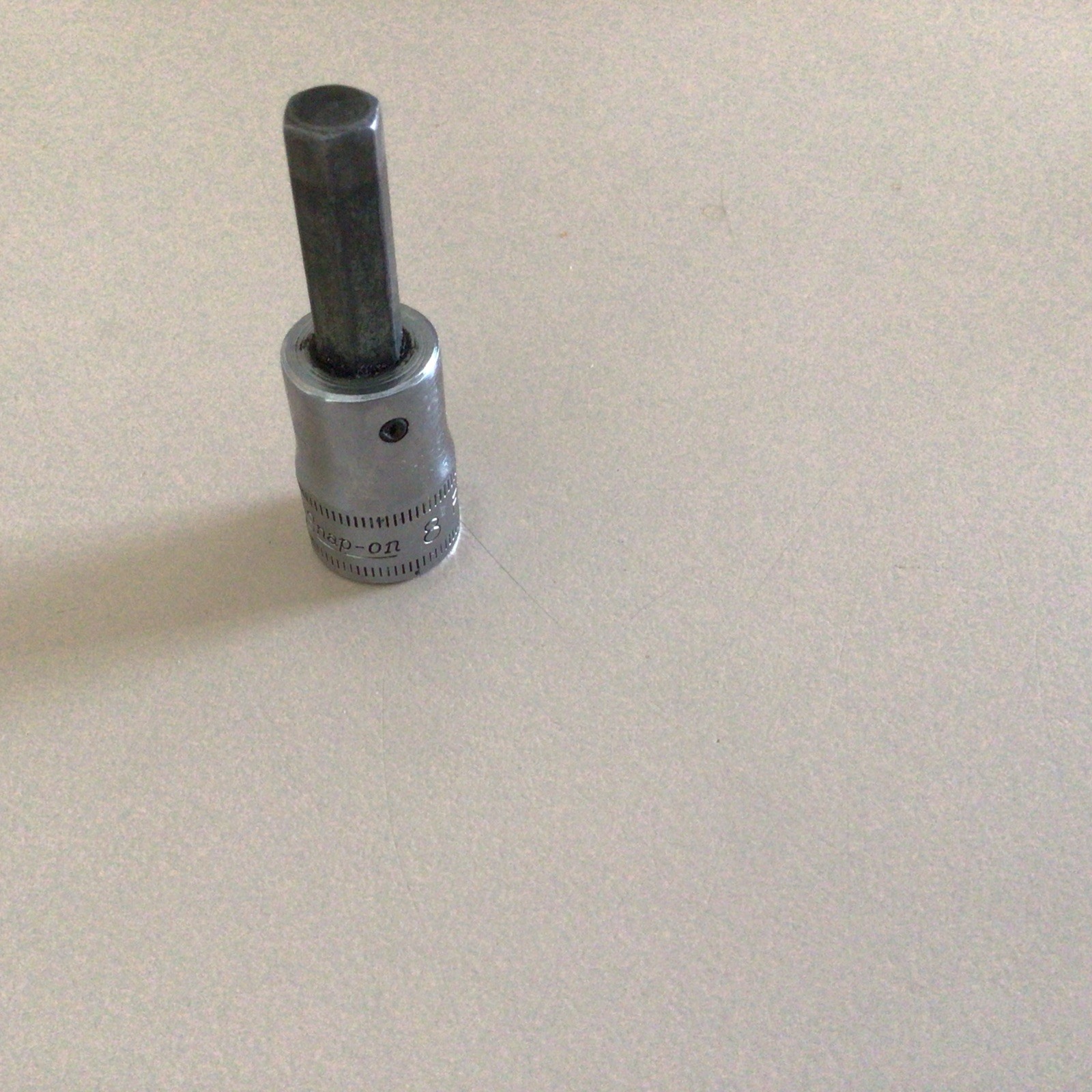 SNAP-ON Tools FAM8A 3/8” Drive 8mm Metric Hex Bit Chrome Socket Driver Allen