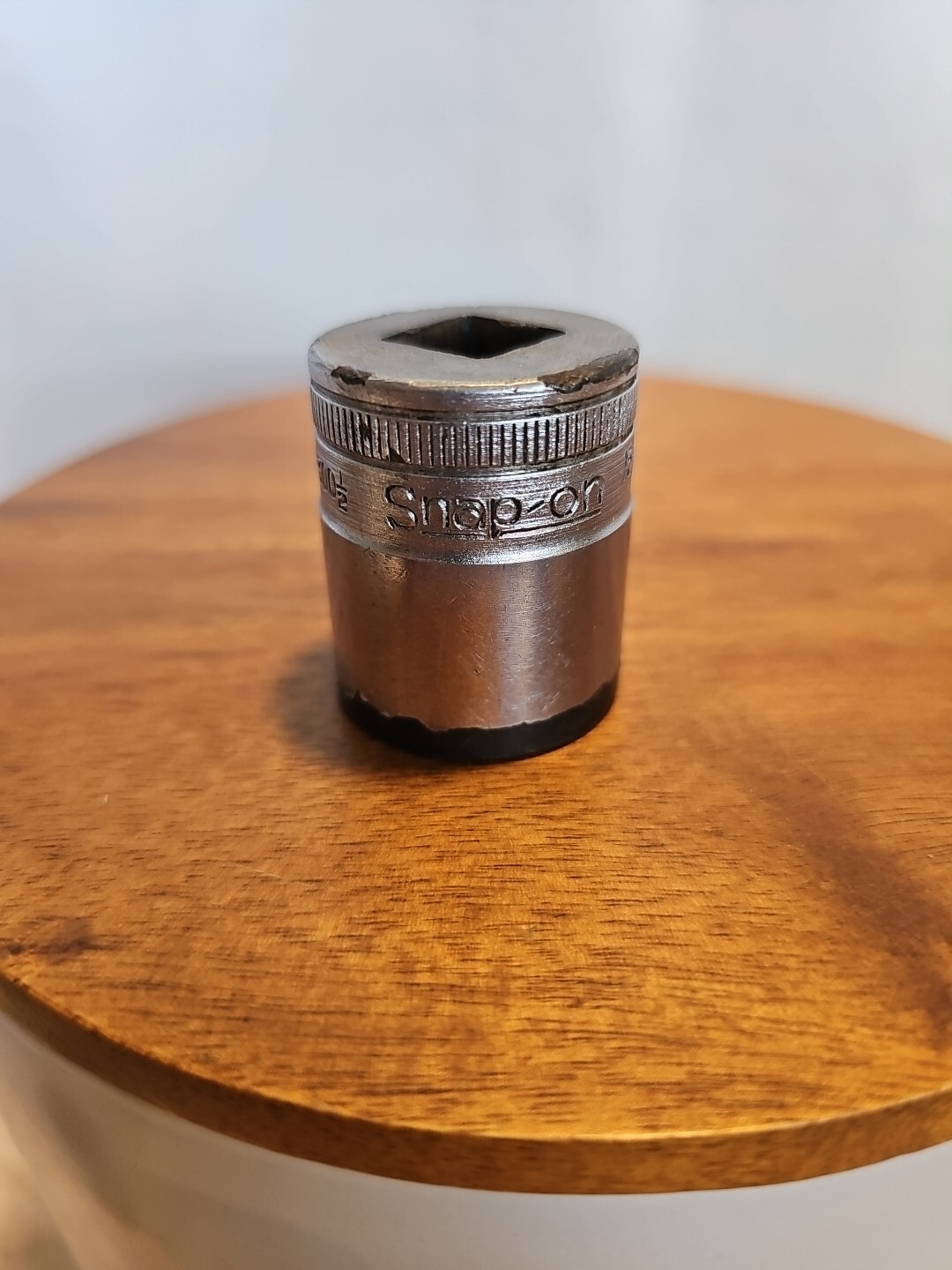 SNAP ON SW300 320 1/2 1/2″ DRIVE, 15/16″ & 1″ SOCKET, SHALLOW, 12 PT Vintage G