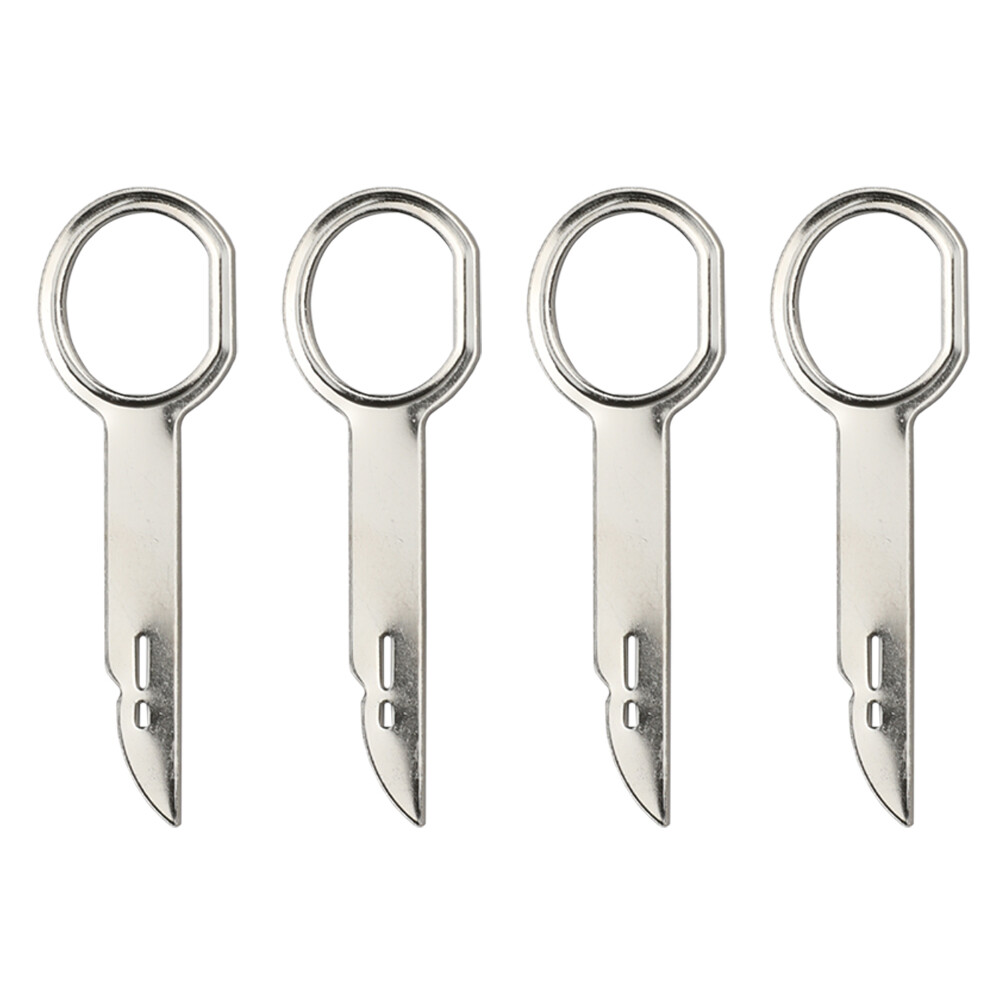 4Pcs Car Radio Removal Release Keys Extraction Tool For BMW AUDI VW Benz Ford VW
