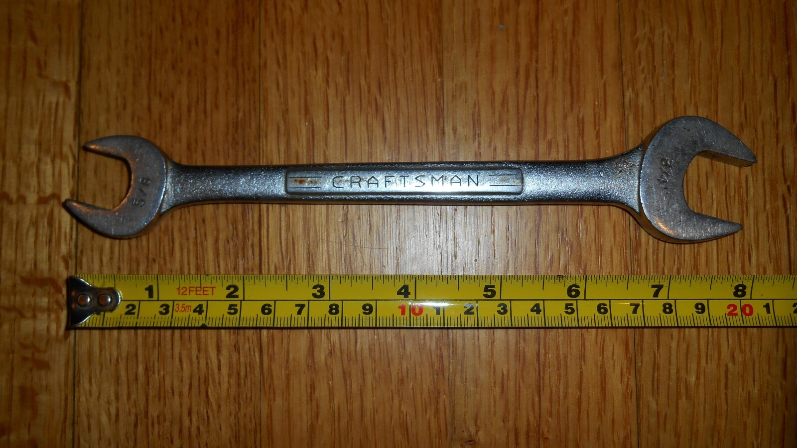 Craftsman 5/8″ x 3/4″ Open End Wrench Forged In USA