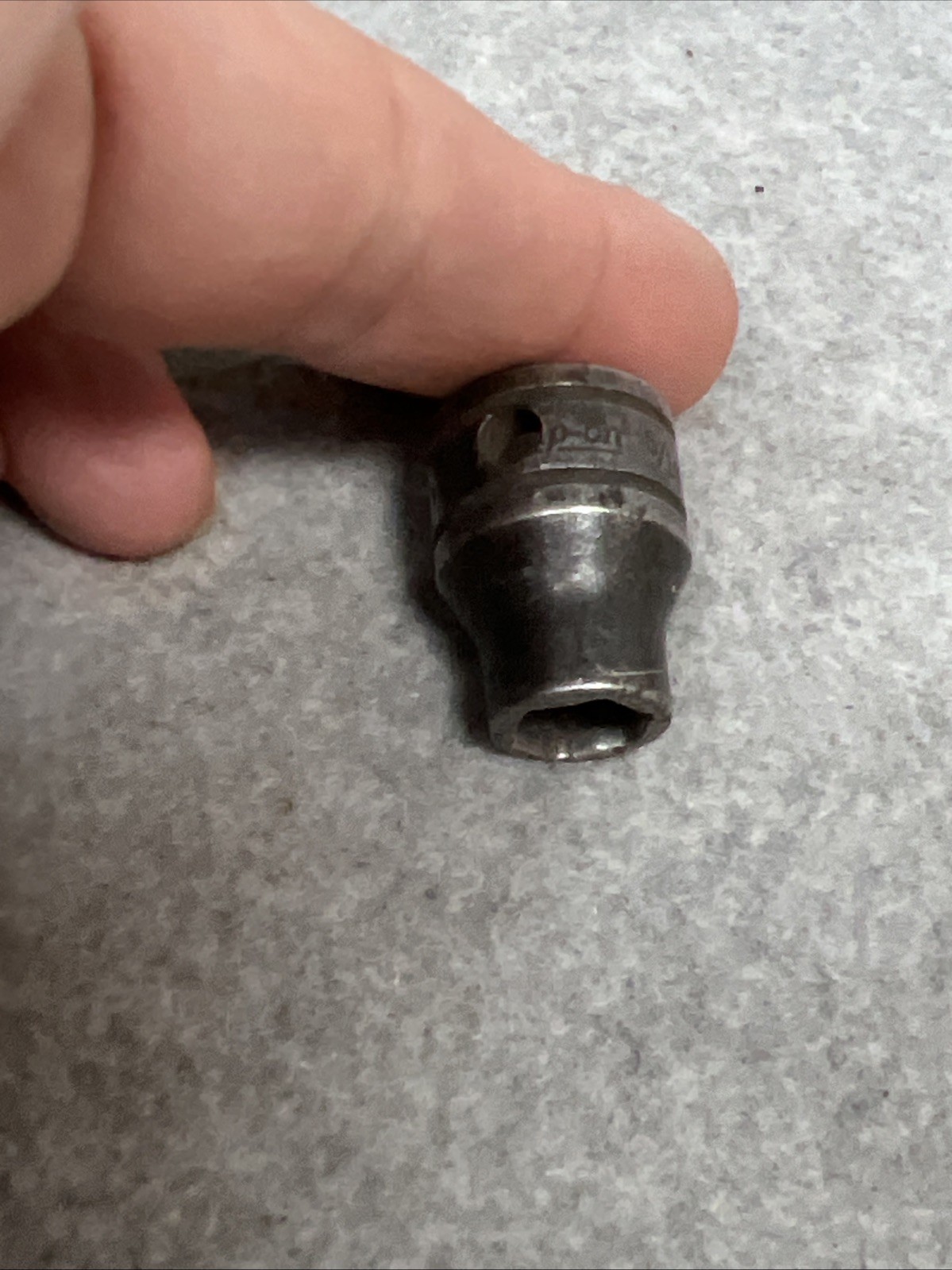 Snap On 5/16″ Shallow Industrial Socket 3/8″ Drive 6 Point Non Impact GFS101