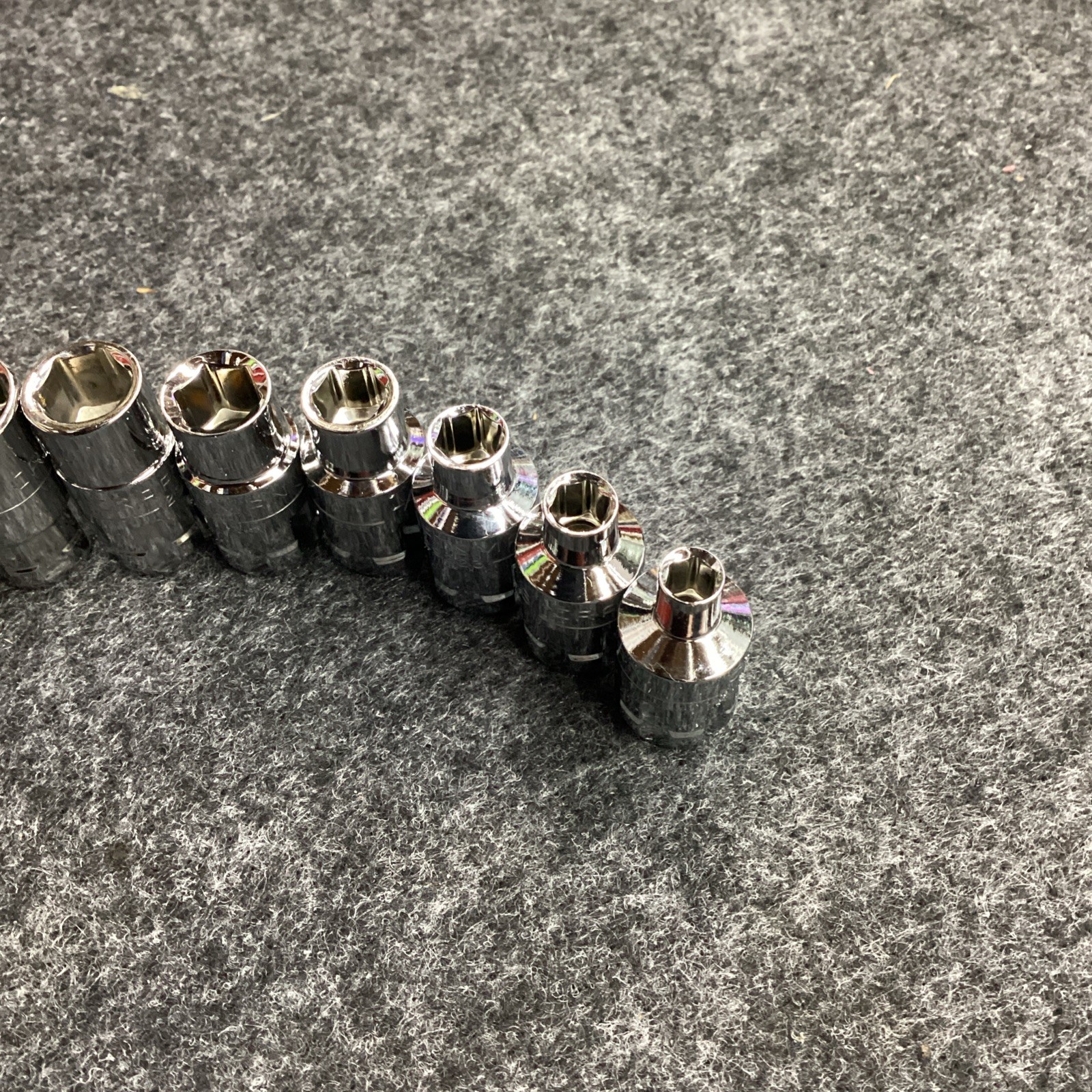 Craftsman 1/4 Inch Drive Max Axess SAE Socket Set 10 Pieces 5/32” – 9/16”