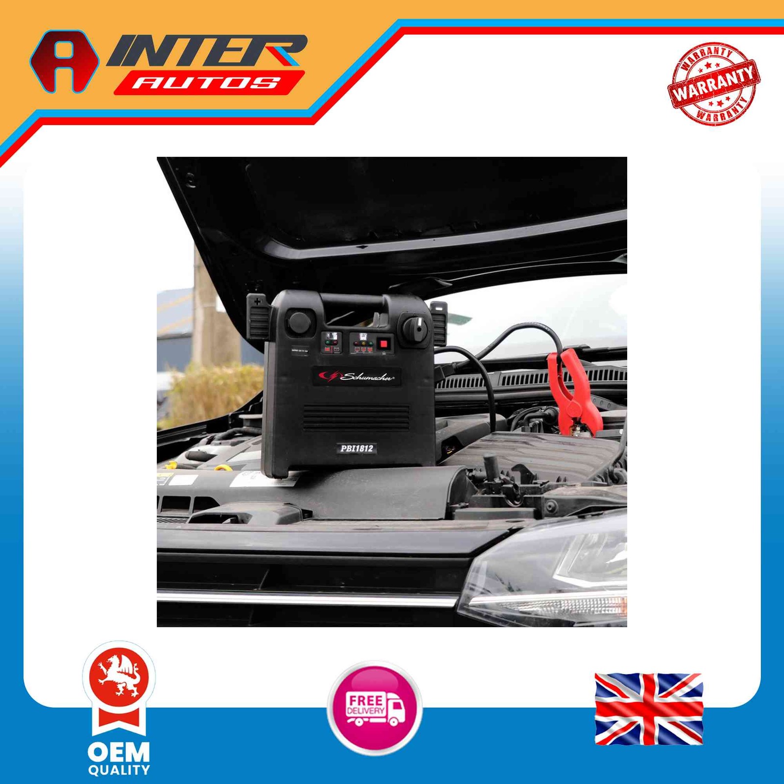 Schumacher® PBI1812 12V Booster, 700CA 13687