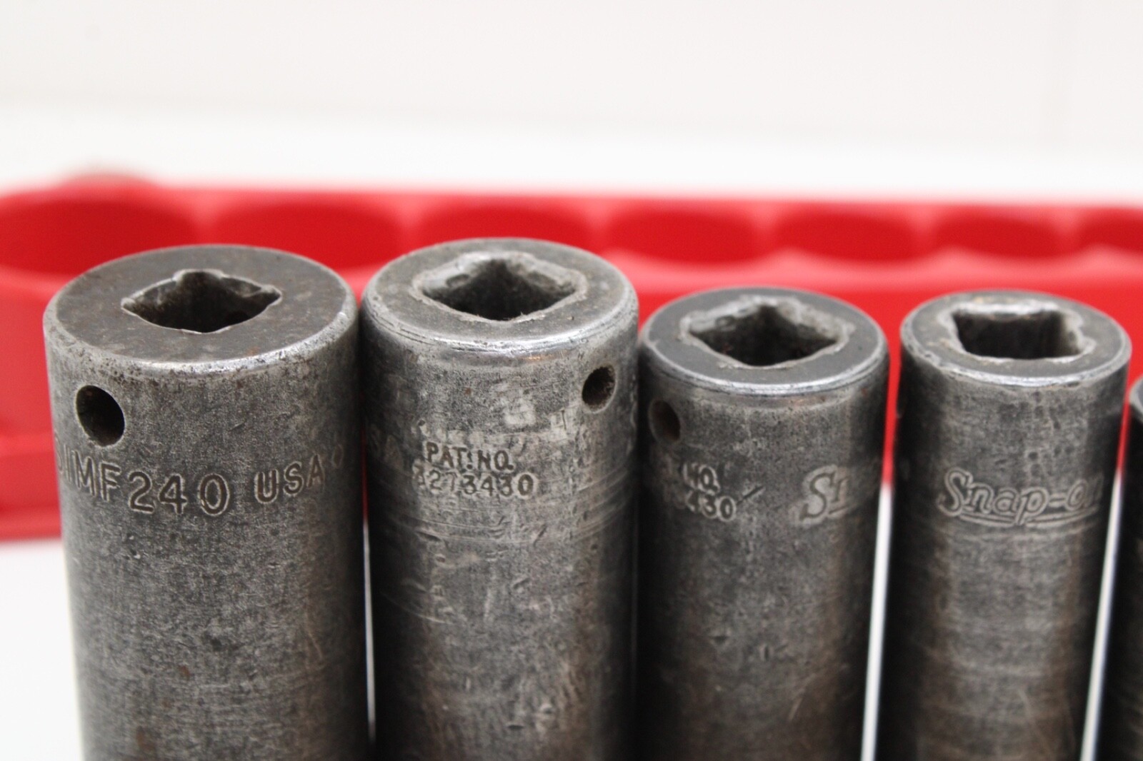 Snap on 207IMFS 3/8″-3/4″ 7 Pc 3/8″ Drive 6 Point Semi-Deep Impact Socket Set