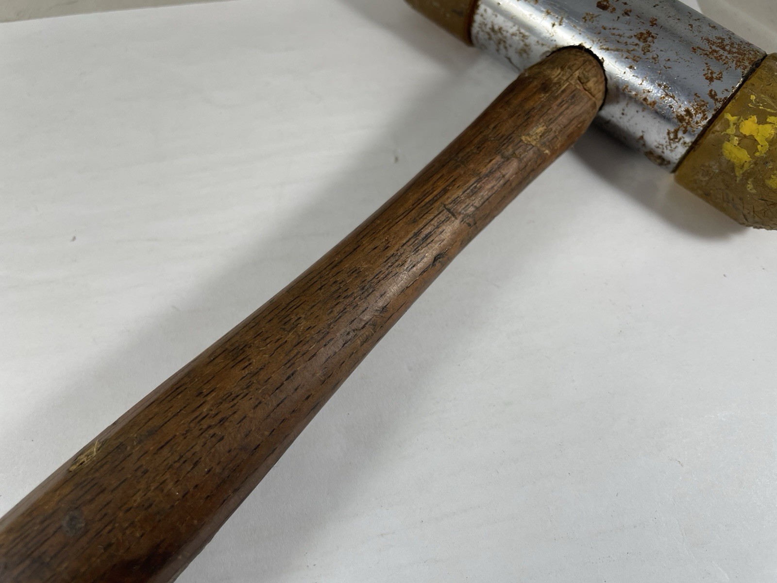 Snap-On Tools USA BH92A Plastic Tipped Non-Marring Hammer Mallet – Wood Handle