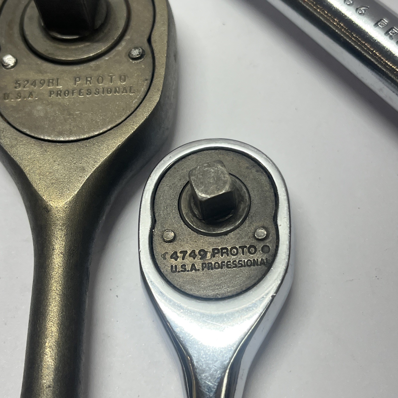 Proto Ratchet Lot 3/8 Drive 5249BL 4749 5466 Breaker 1/2 1/4 Drive