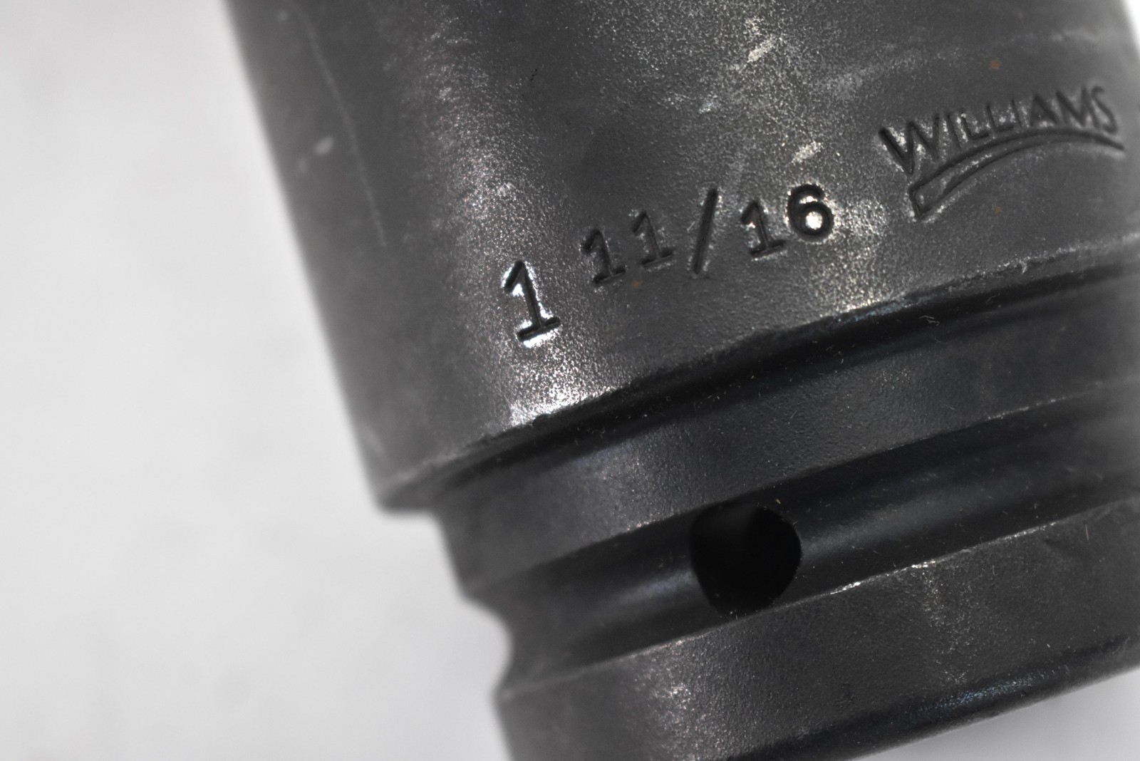 JH Williams 7-654 Impact Socket 1 11/16 in 6-Point Made in USA SAE Industrial