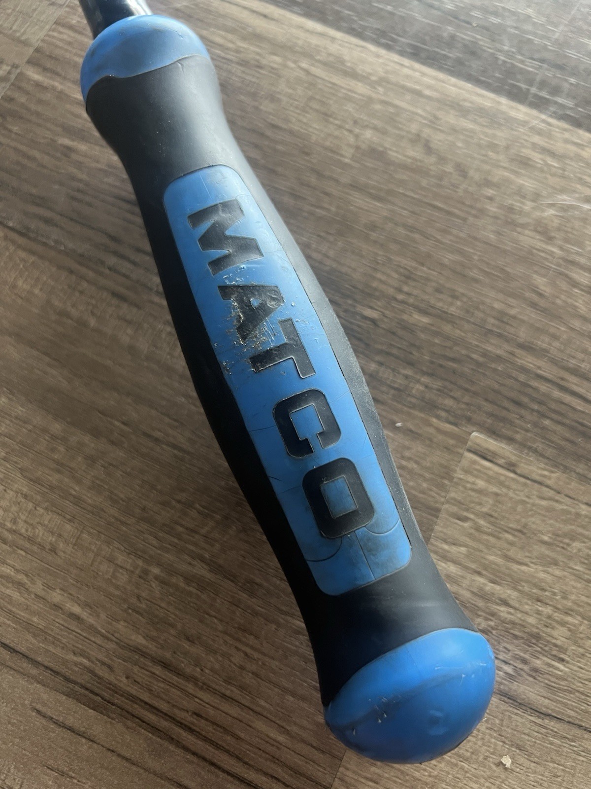 Matco USA 1/2” Locking Flex Head X-Long Blue Handle Ratchet CFR248BLFx/g