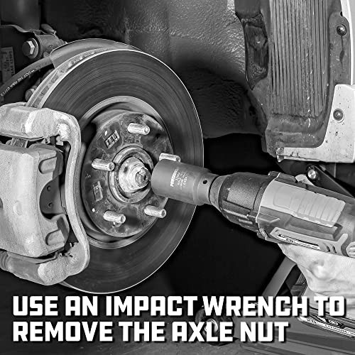 39mm Axle Nut Socket 1/2″ Drive for Impact Wrench, 12 Point Extra Deep Tool