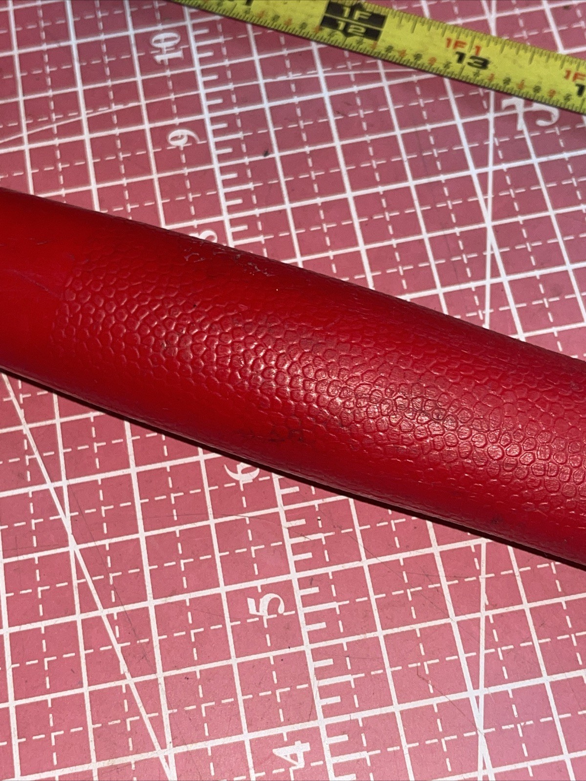 Vintage Stanley USA 13 In Red Fiberglass Handle Claw Hammer 1.9 Lb USA 🇺🇸 13”