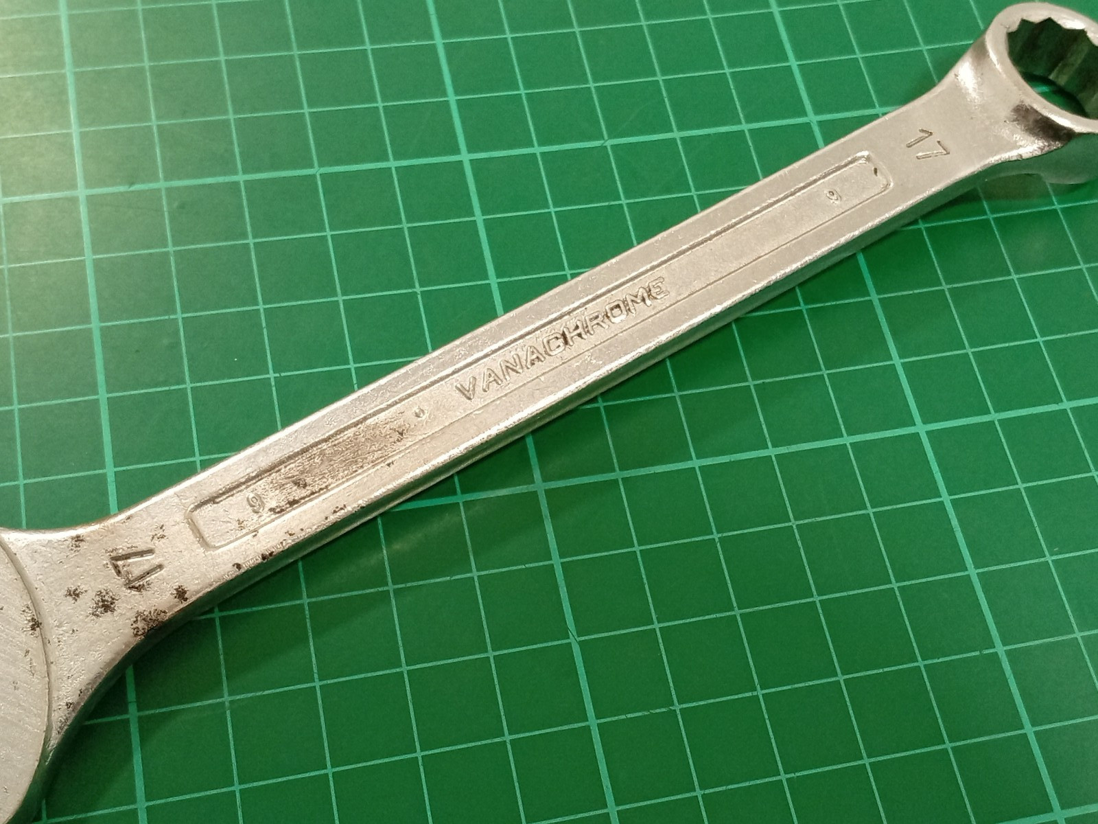 Facom No40, 17mm Vanachrome Combination Spanner, Made In France