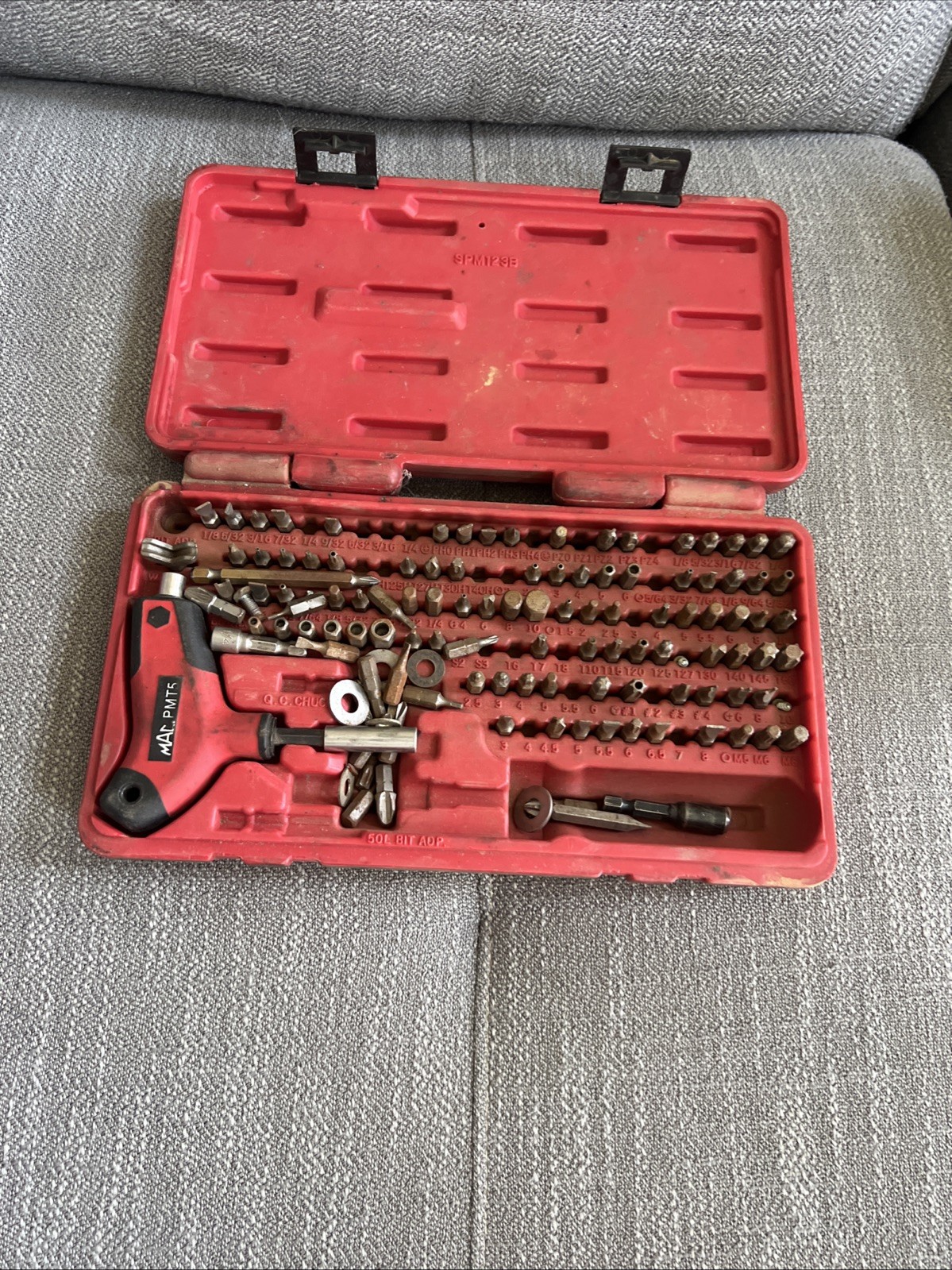 Mac Tools 123 Piece Master Bit Set Preowned Read