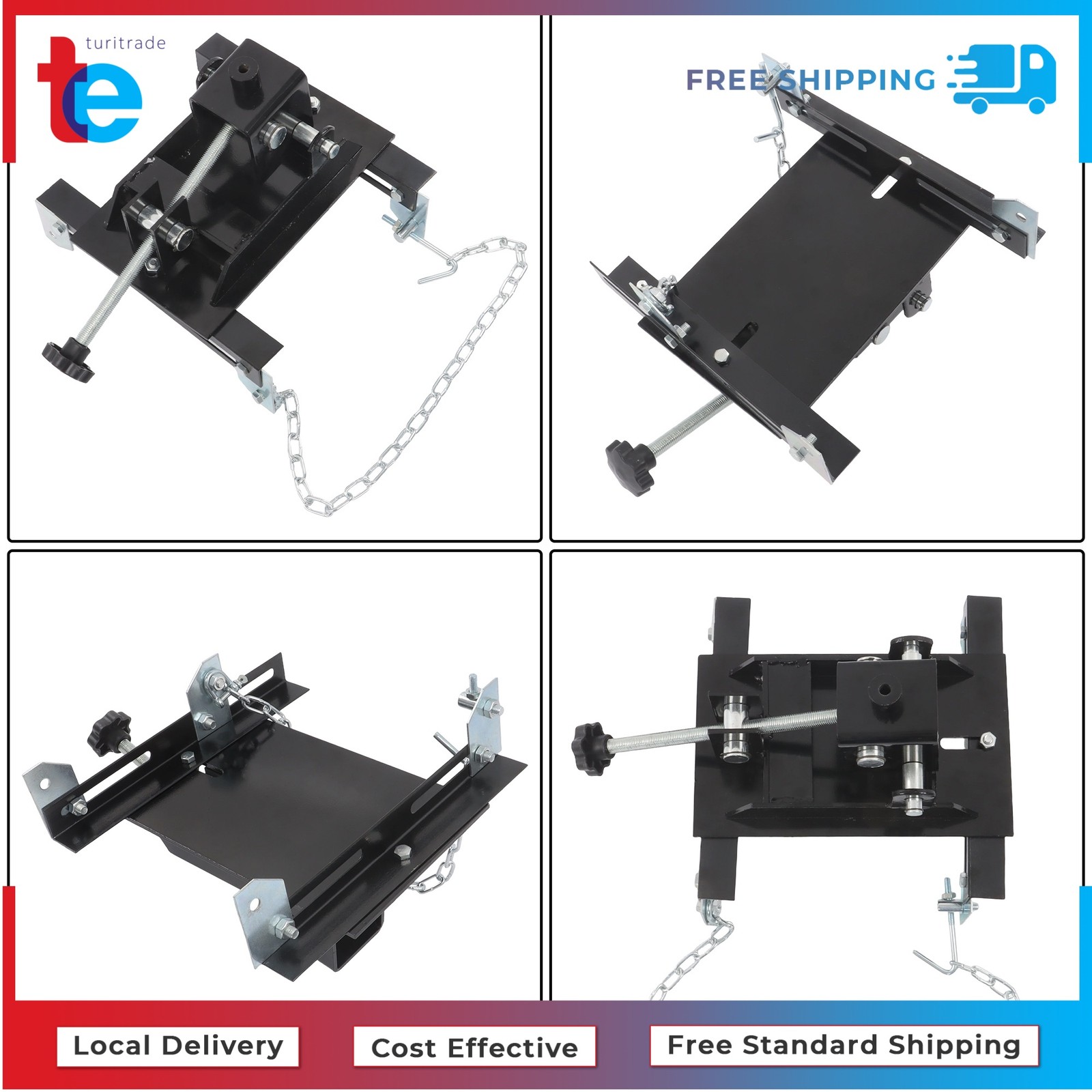 Transmission Floor Jack Adapter for Vehicle Repairs 1/2 ton High Capacity