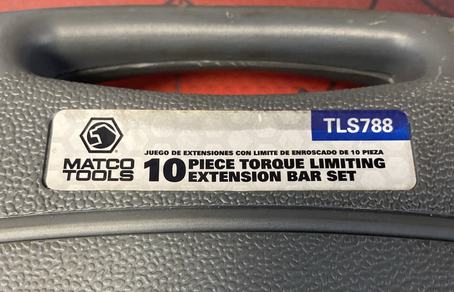 MATCO TLS788 10 Piece Torque Limiting Extension Bar Set for Impact Wrenches