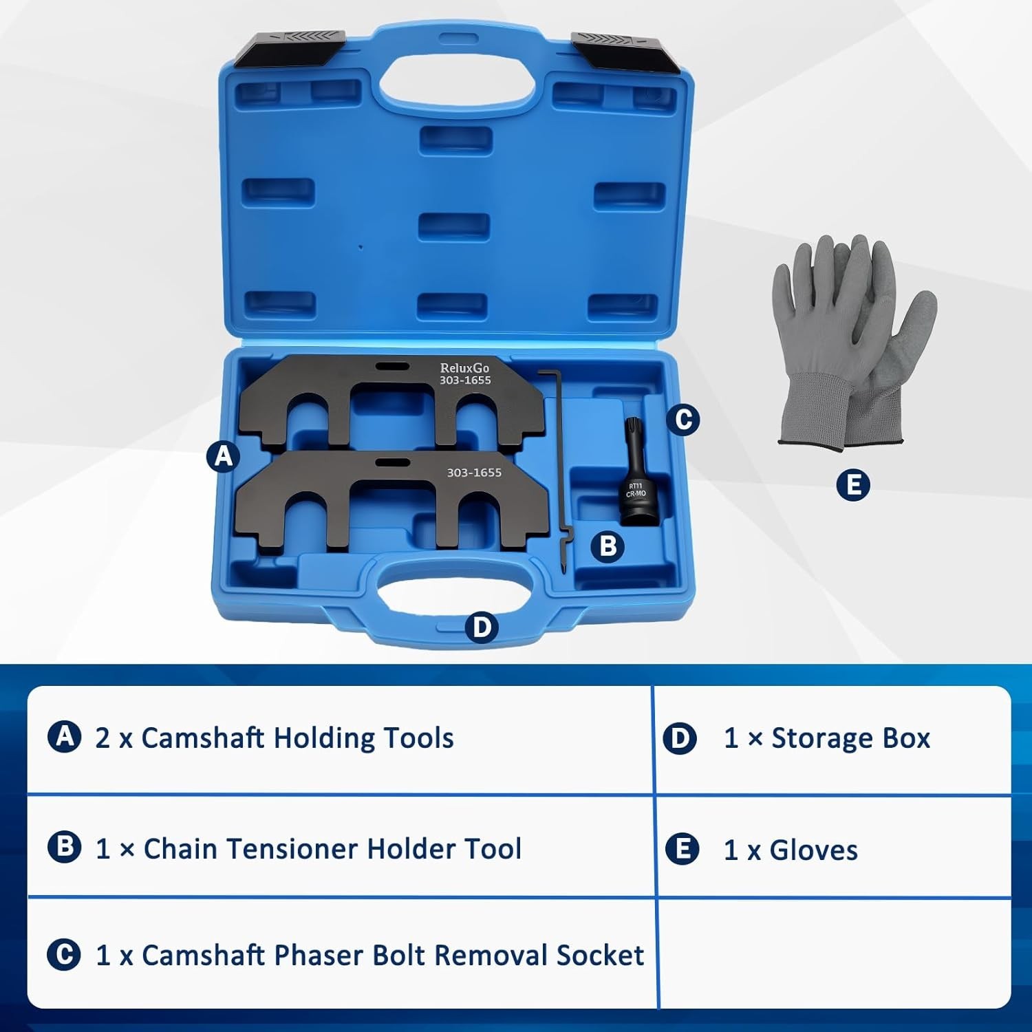 Camshaft Holding Tool Kit, Compatible with Ford 3.5L Ecoboost Upgraded GT F-150