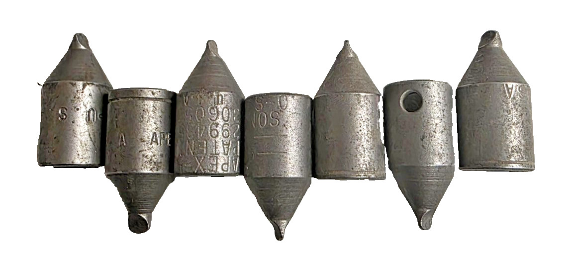 Apex HTS-0 Hi-Torque Bit 1/4” Dr X 5/32″ W Insert Bit 0 Recess Lot of 7
