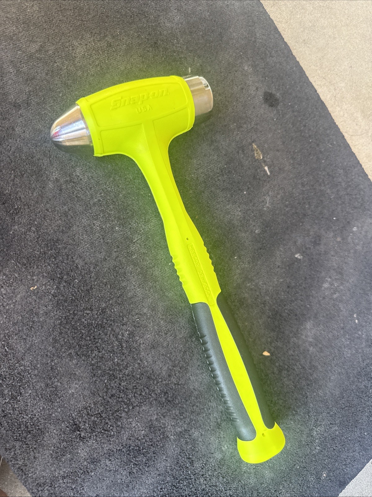 For Snap-on Tools NEW Yellow 32oz/900g Soft Grip Dead Blow Hammer HBBD32hv