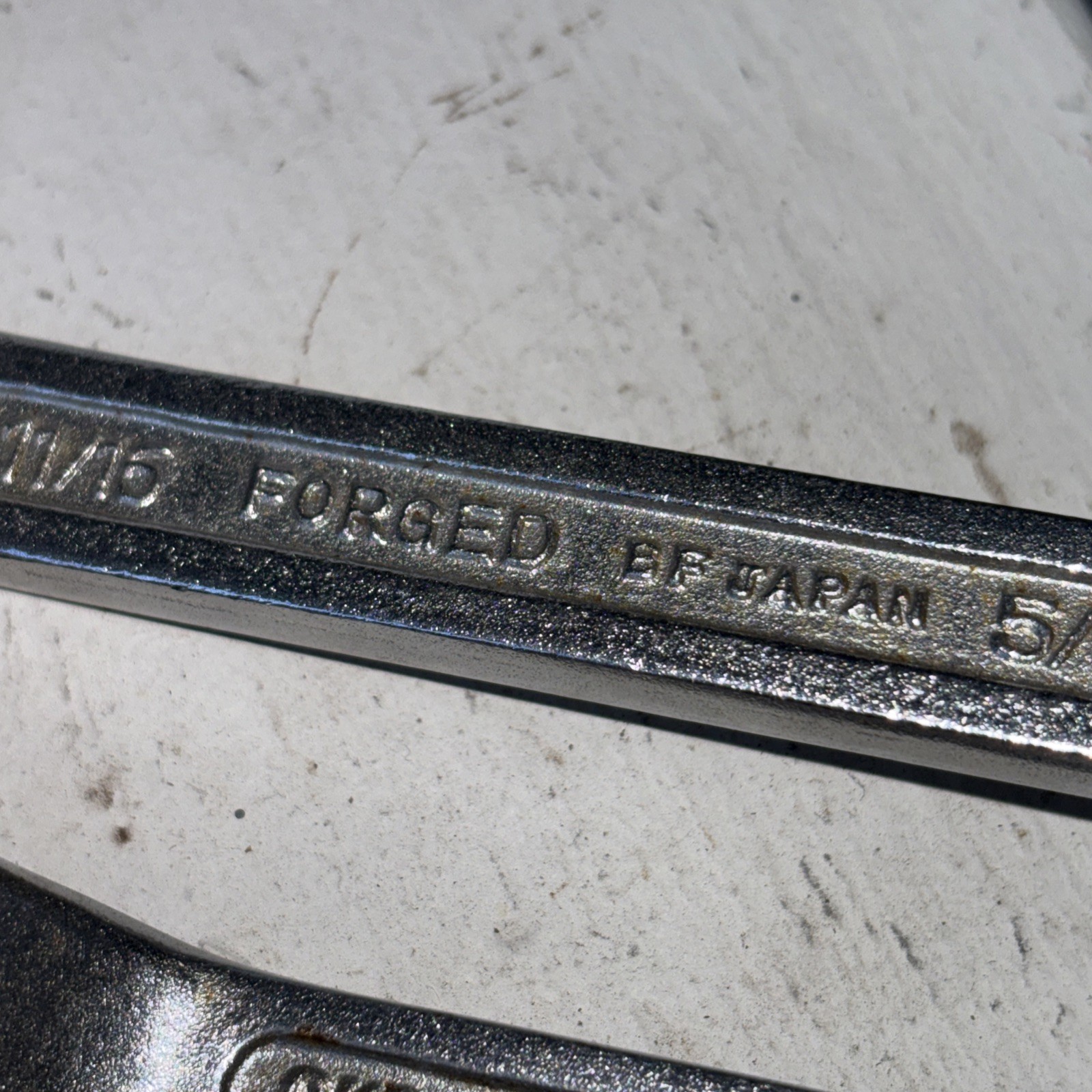 Vintage Sears 3pc SAE Stubby Offset Box End Wrench Set Forged BF Japan Wrenches