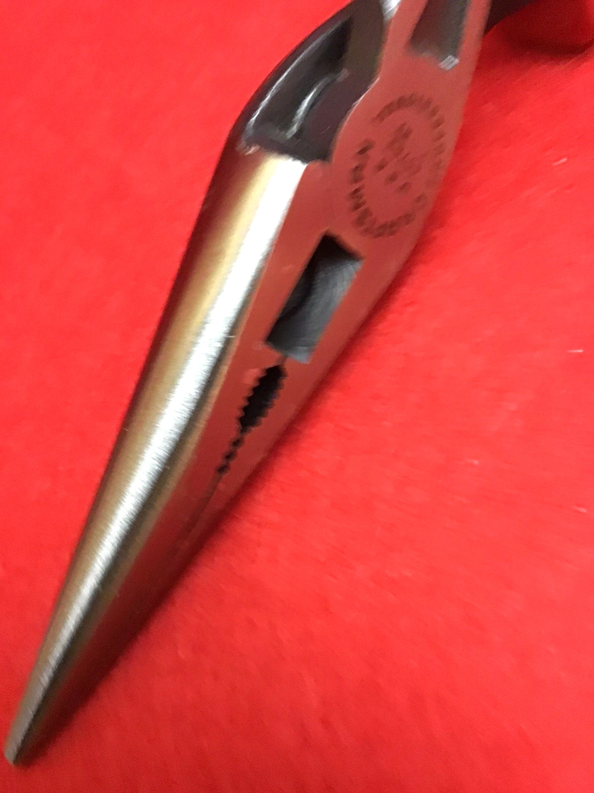 NOS-NEW-CRAFTSMAN PROFESSIONAL USA 8” NEEDLE NOSE PLIERS #45763 WF