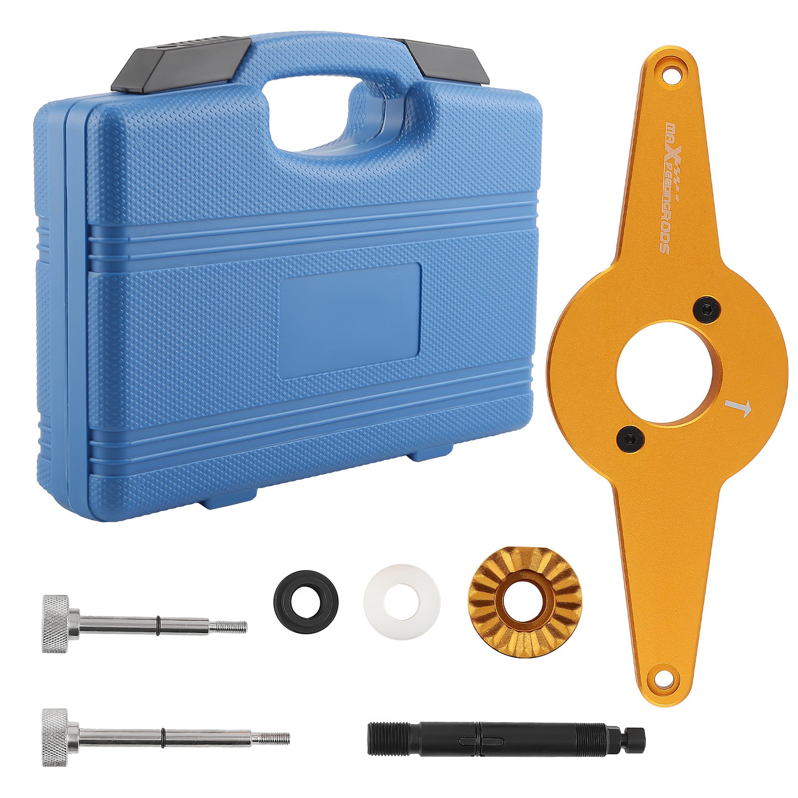 Vibration Damper Holding Tool Crankshaft Pulley Removal Set for Audi VW EA888