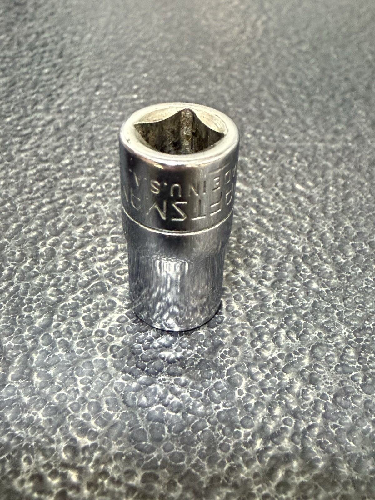 Vtg 9/32″ Craftsman VV-Series Part 43494 – 1/4″ Drive 6-Point Socket USA Made