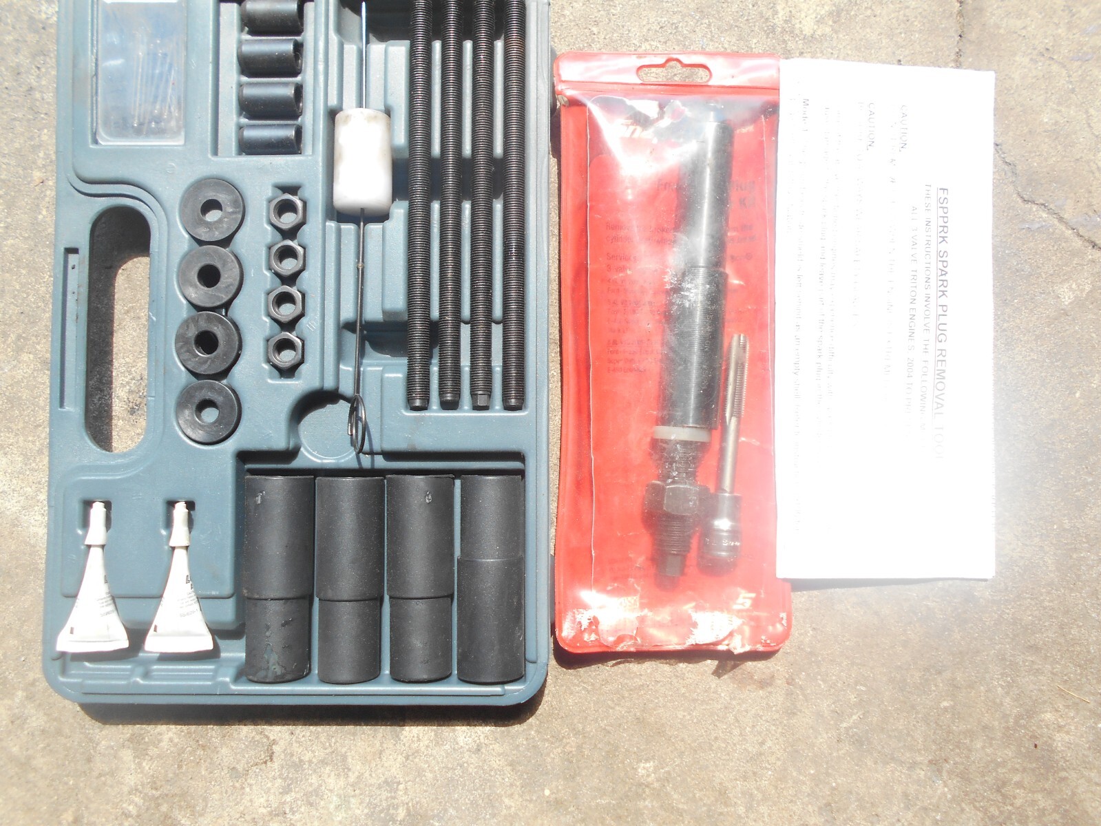 Lisle / snap on Broken Spark Plug Rem for Ford Triton 3-Vlv Engine LI65600