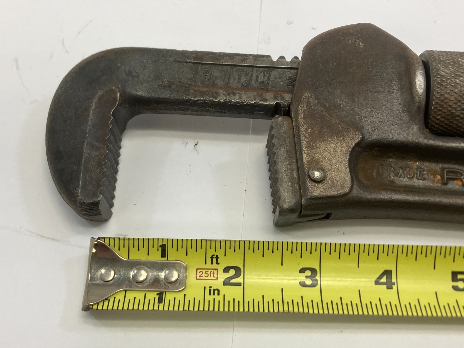 RIDGID TOOL CO. 14. 14″ MONKEY WRENCH, HEAVY DUTY, ELYRIA OHIO, USA.