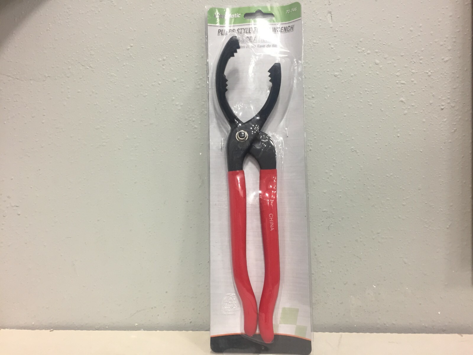 Plews 70-746 Pliers Style Filter Wrench with Comfort Vinyl Grips