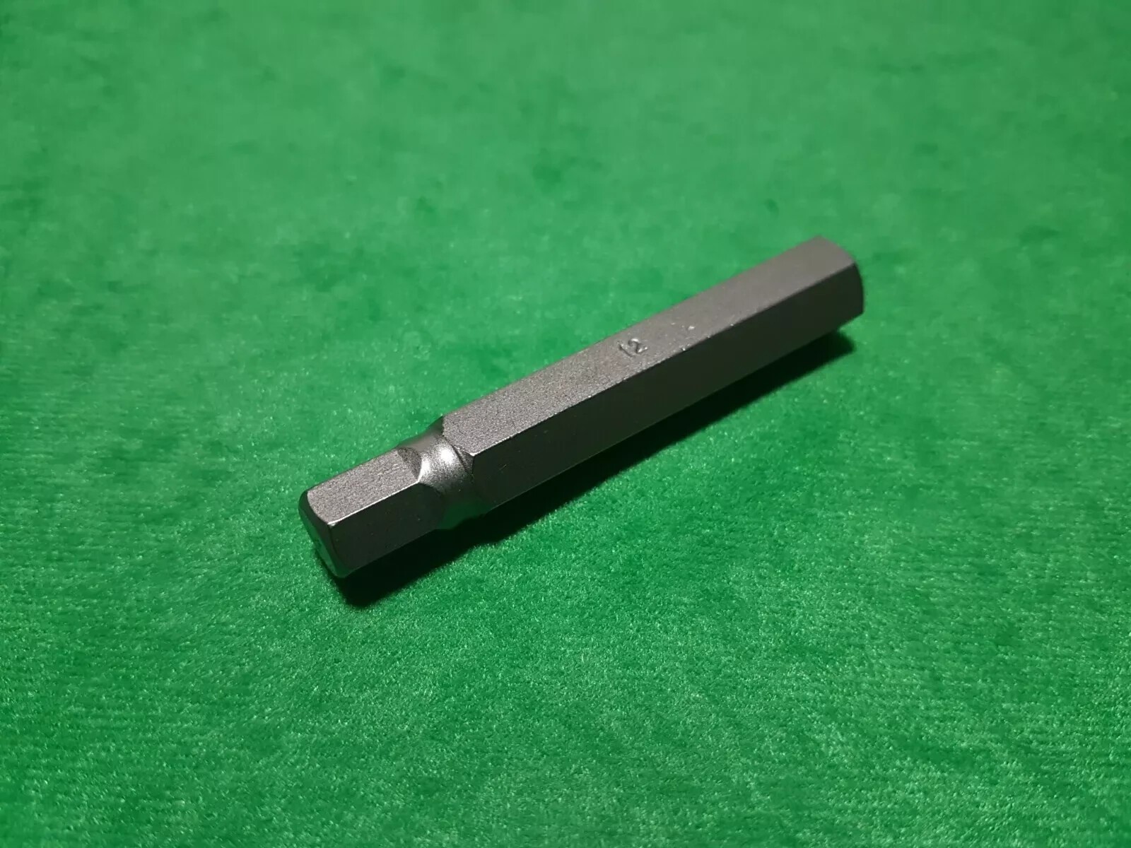 Halfords advanced 12mm hex/allen bit 10mm shank 75mm length **FAST FREE POST**