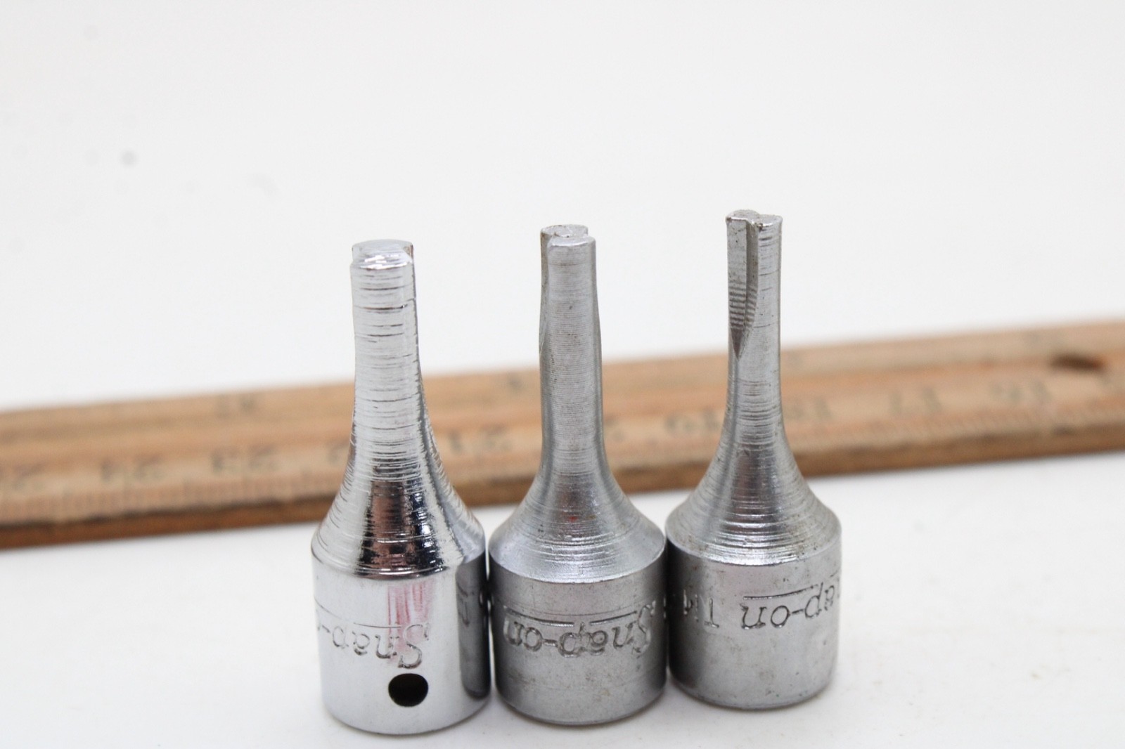 Snap On TM27 TM30 TM31 3 Piece Specialty 1/4″ Drive Clutch Driver Socket Set USA