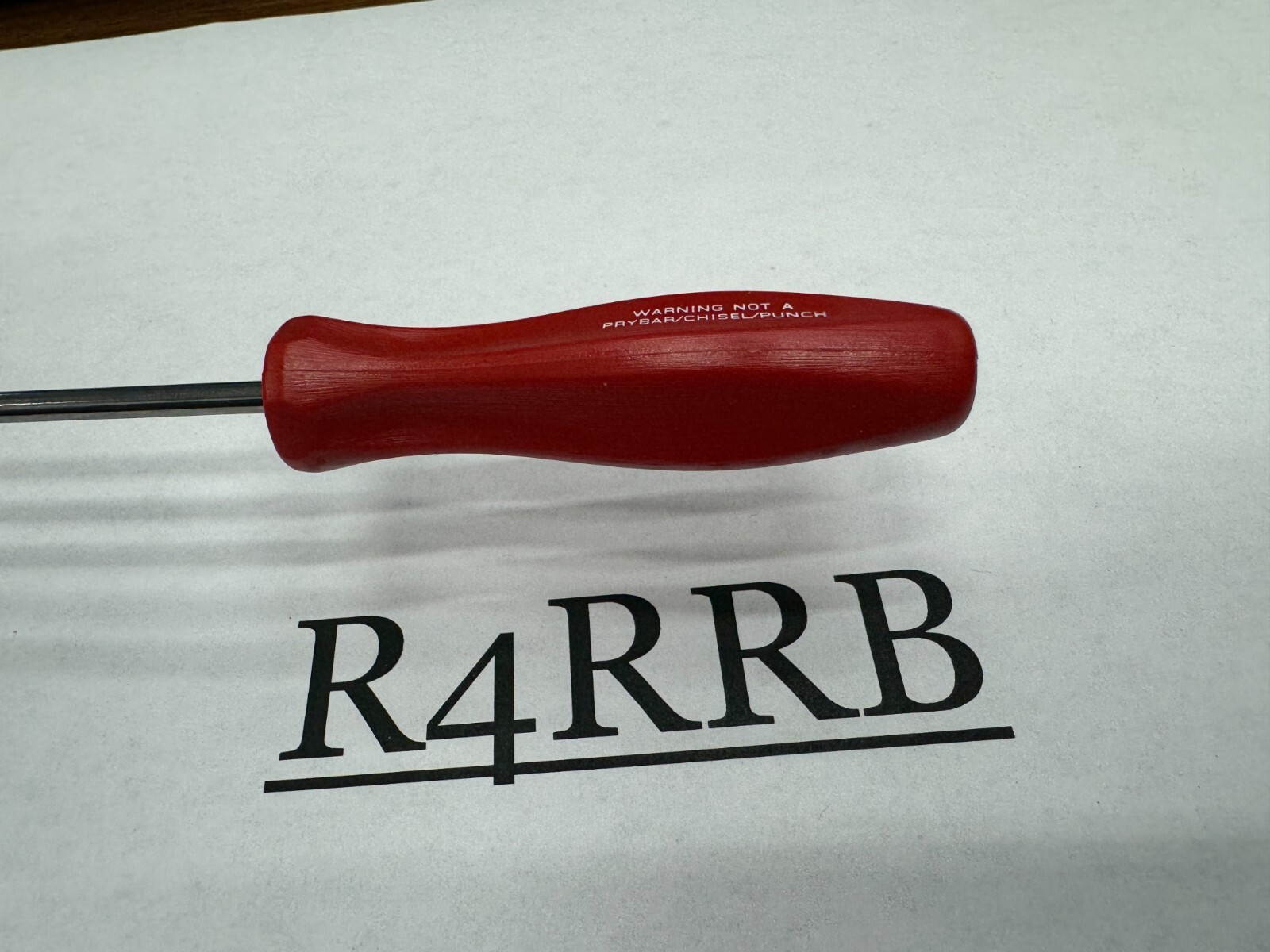 Snap-on Tools USA NEW RED GRIP Mini Hard Handle LONG SHAFT 45° Pick 3ASHL45BR
