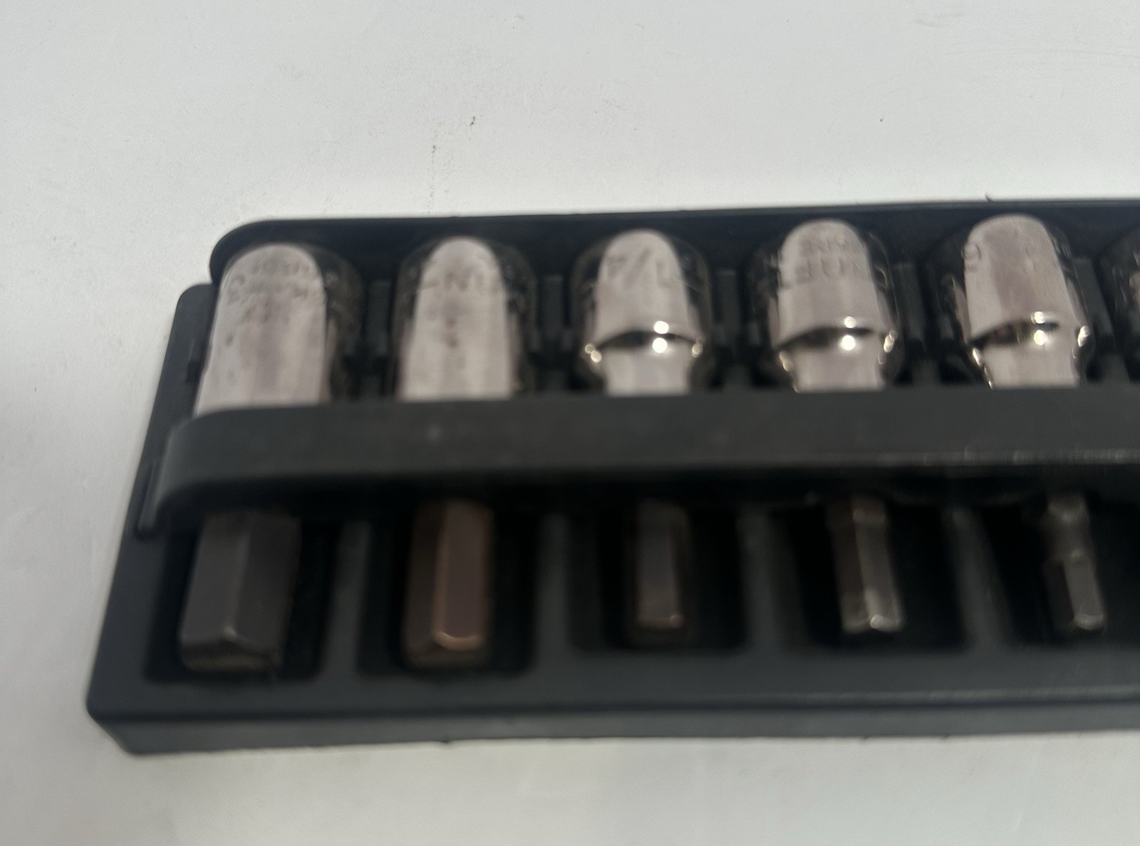 Sears Craftsman USA 6pc Socket Set 3/8 Drive SAE 34447 Hex Bit 1 Used 5 New