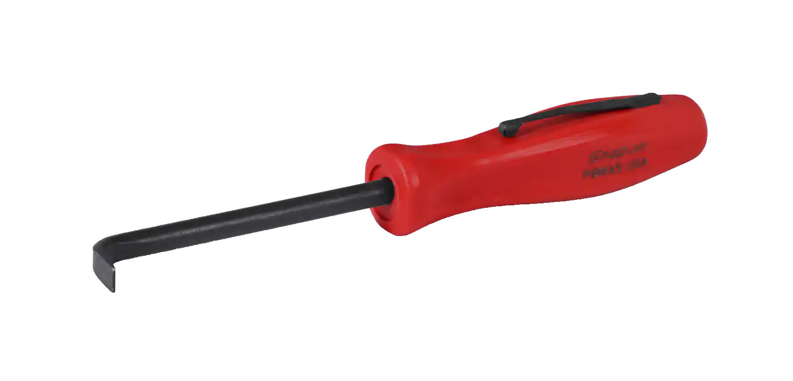 *NEW* Snap-On POCKET PRY BAR ~ PBMA5 ~ 90° TIP BLADE *RED HARD HANDLE* 5″ LONG