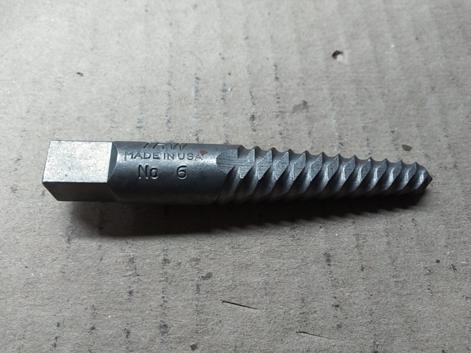 TRW #6 Screw Extractor for 5/8″ to 7/8″ Screws and 3/8″ Pipe Made in USA
