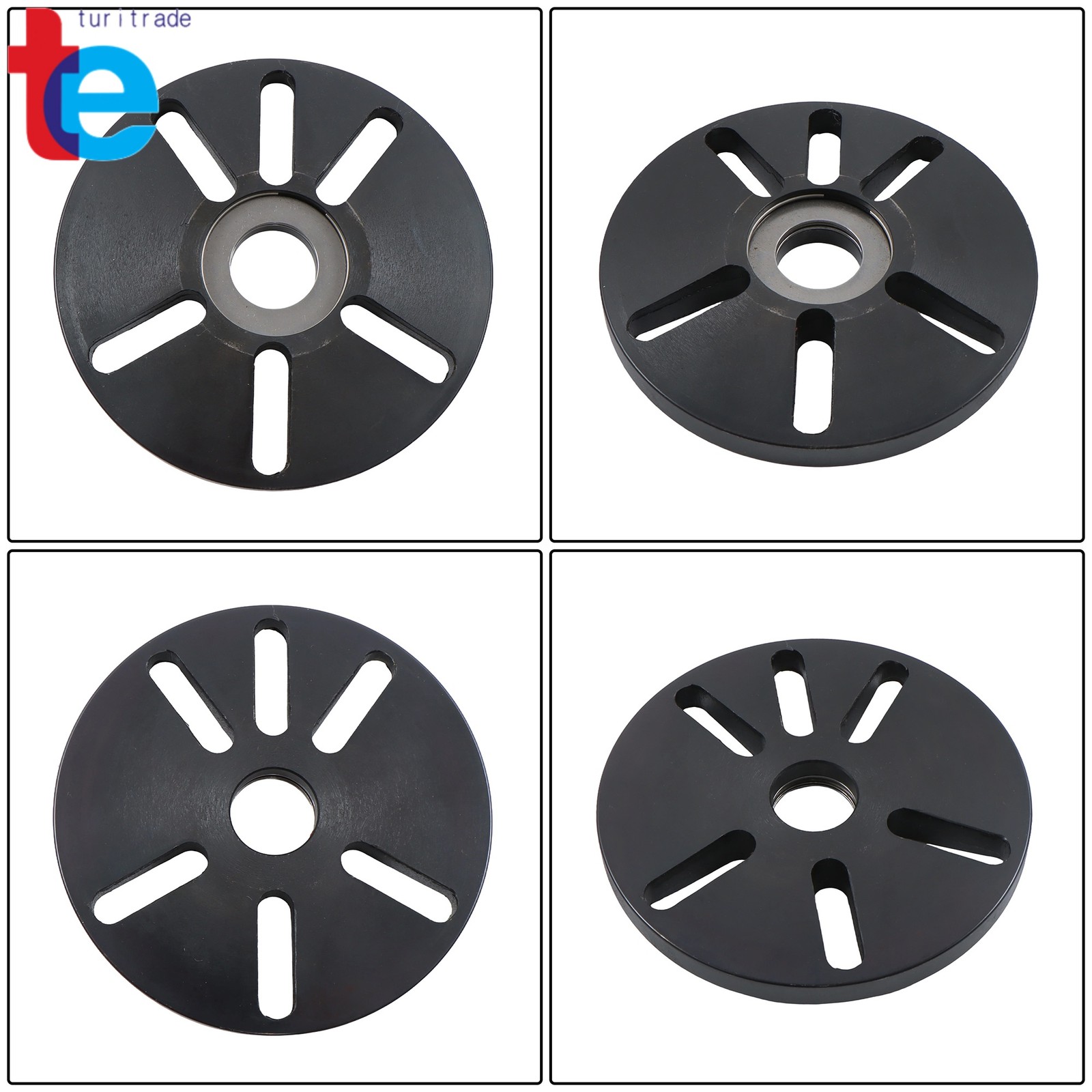 Harmonic Balancer Puller Removal & Install Tool Set Flywheel Crankshaft Kit New
