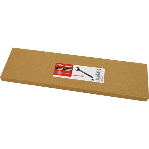 65mm Single Open Ended Spanner Combination Wrench Impact Black Chrome Vanadium
