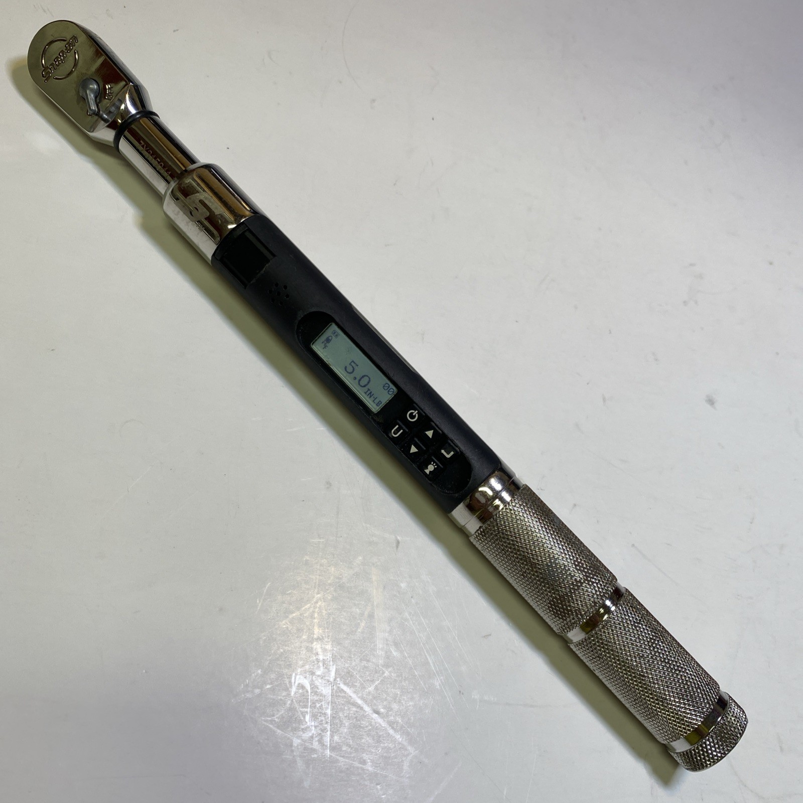 Snap-On 1/4″ Drive CTECH1MR100 Micro Electronic Torque Wrench 5-100 IN LB