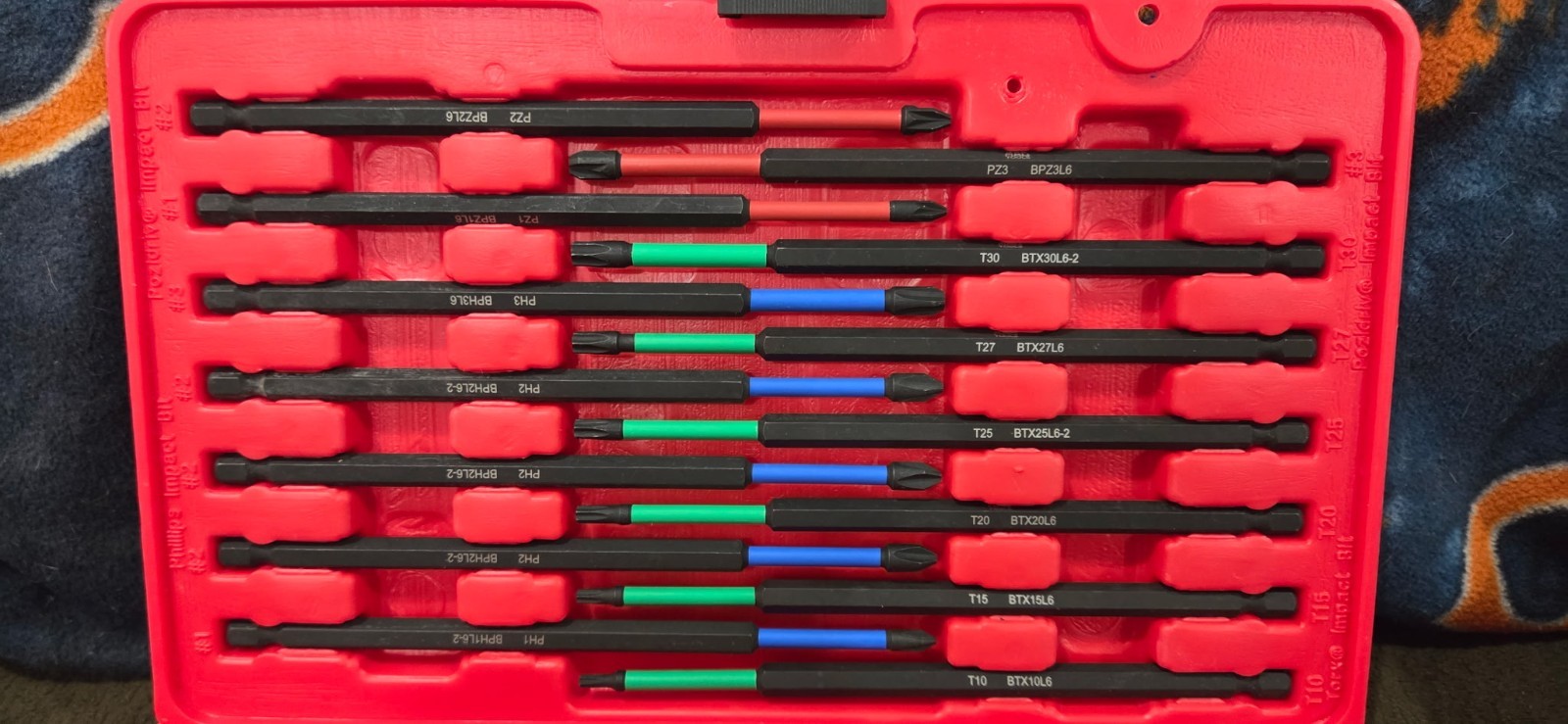 Mac Tools 33-Piece 1/4 Drive Hexagon Power Bit Set SD33KL