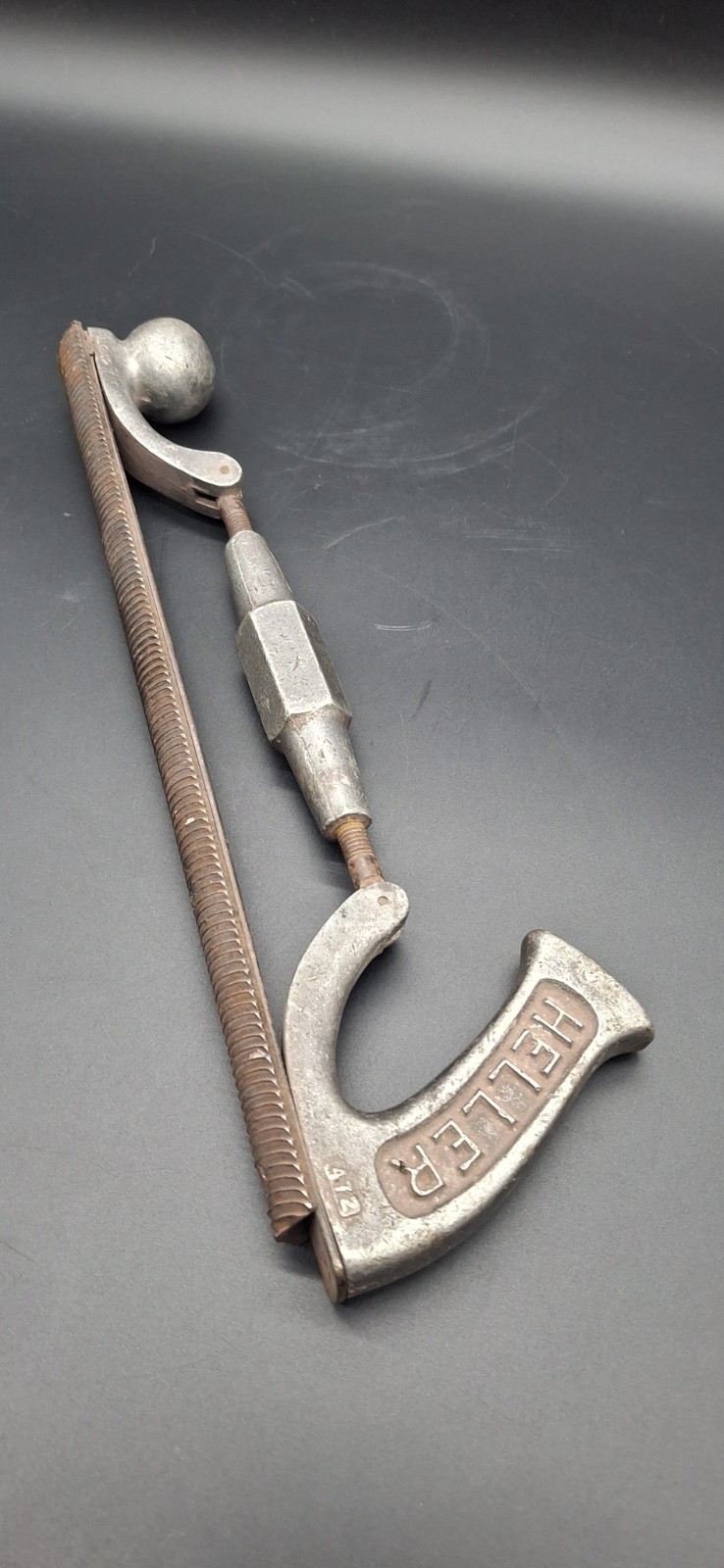 Vintage Heller Bros. Co. Auto Body File Rasp Adjustable 14″
