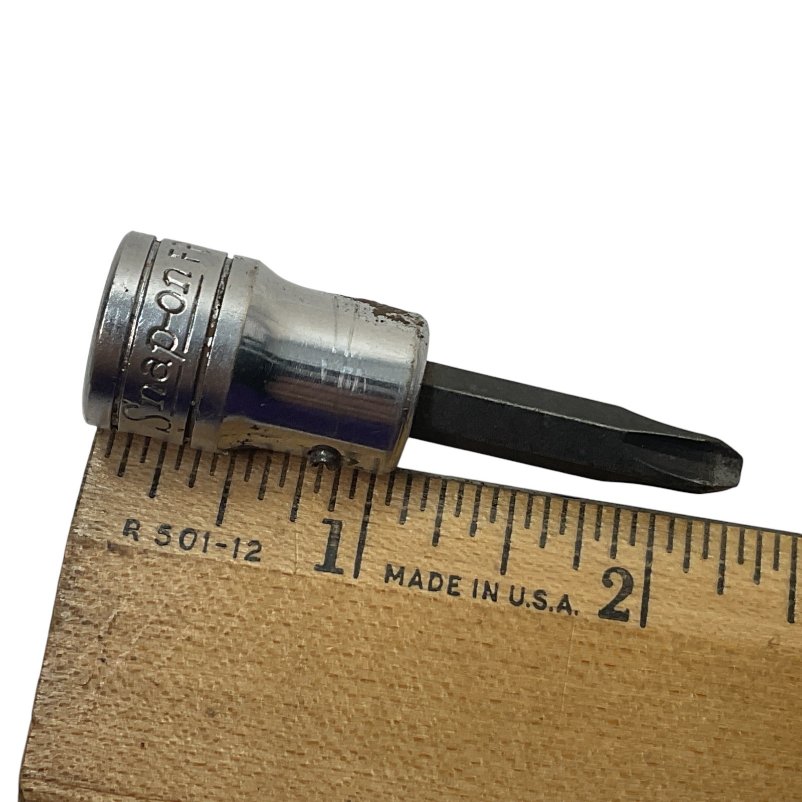Snap-on Phillips Bit Socket Driver #3 3/8″ Drive FP32A Sold As Pictured Mechanic