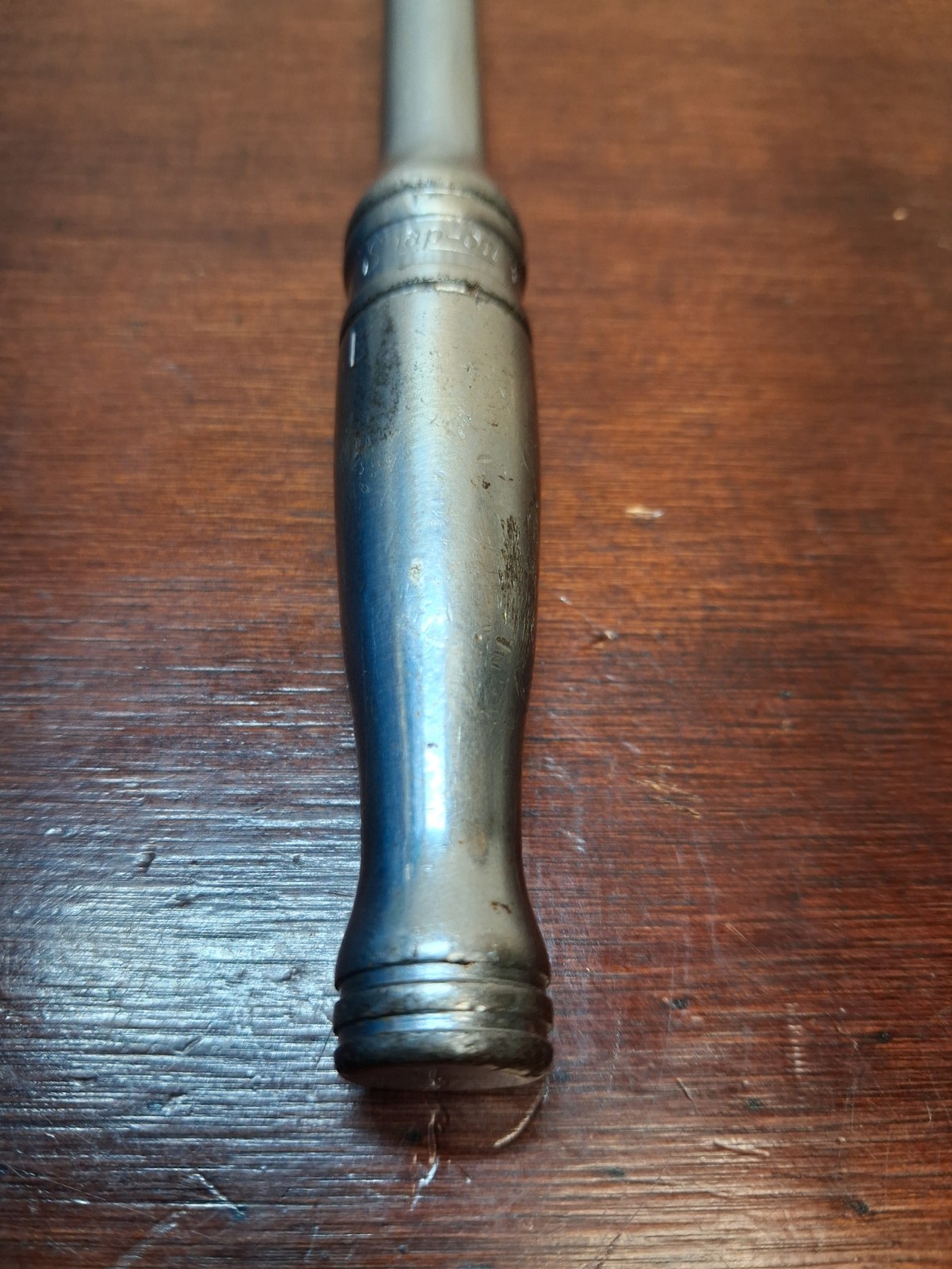 Snap On F731 3/8″ Drive Flex Head Ratchet USA 11″ Long Chrome Vintage USA 🇺🇸
