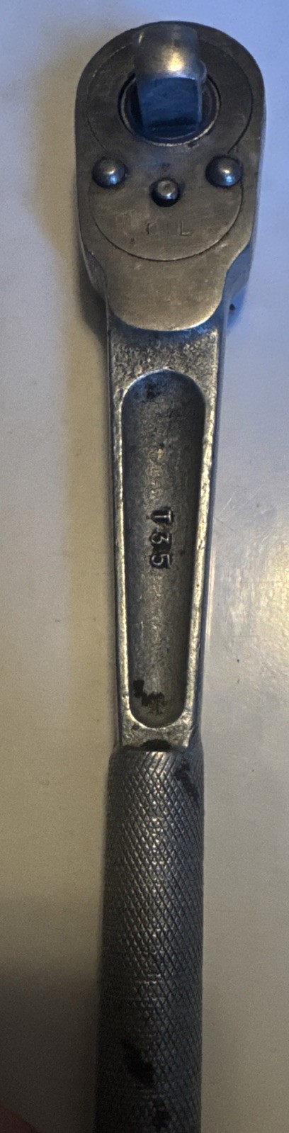 Vintage Bonney T35 – 3/8″ Drive Ratchet Made in USA 6 1/2″ Length