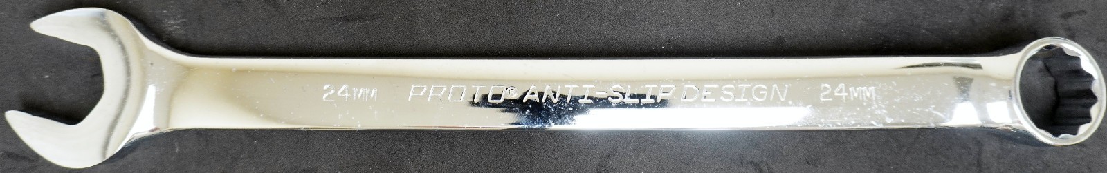 3 Proto 12-Point Professional Anti-Slip Combination Wrenches 21mm, 22mm, 24mm