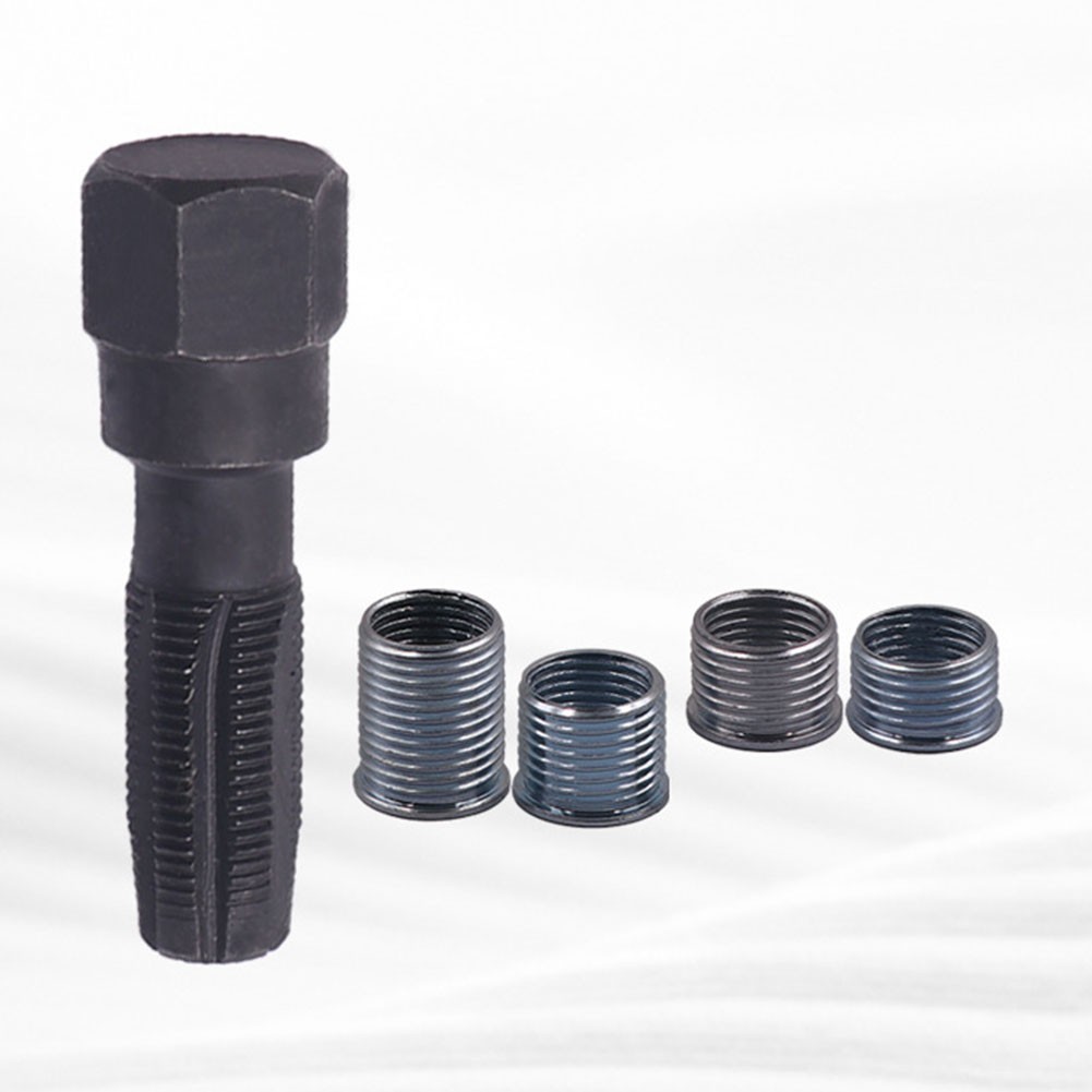 Replacement Reamer Tap Tool Rethread Repair Kit Steel Vehicle Accessories New